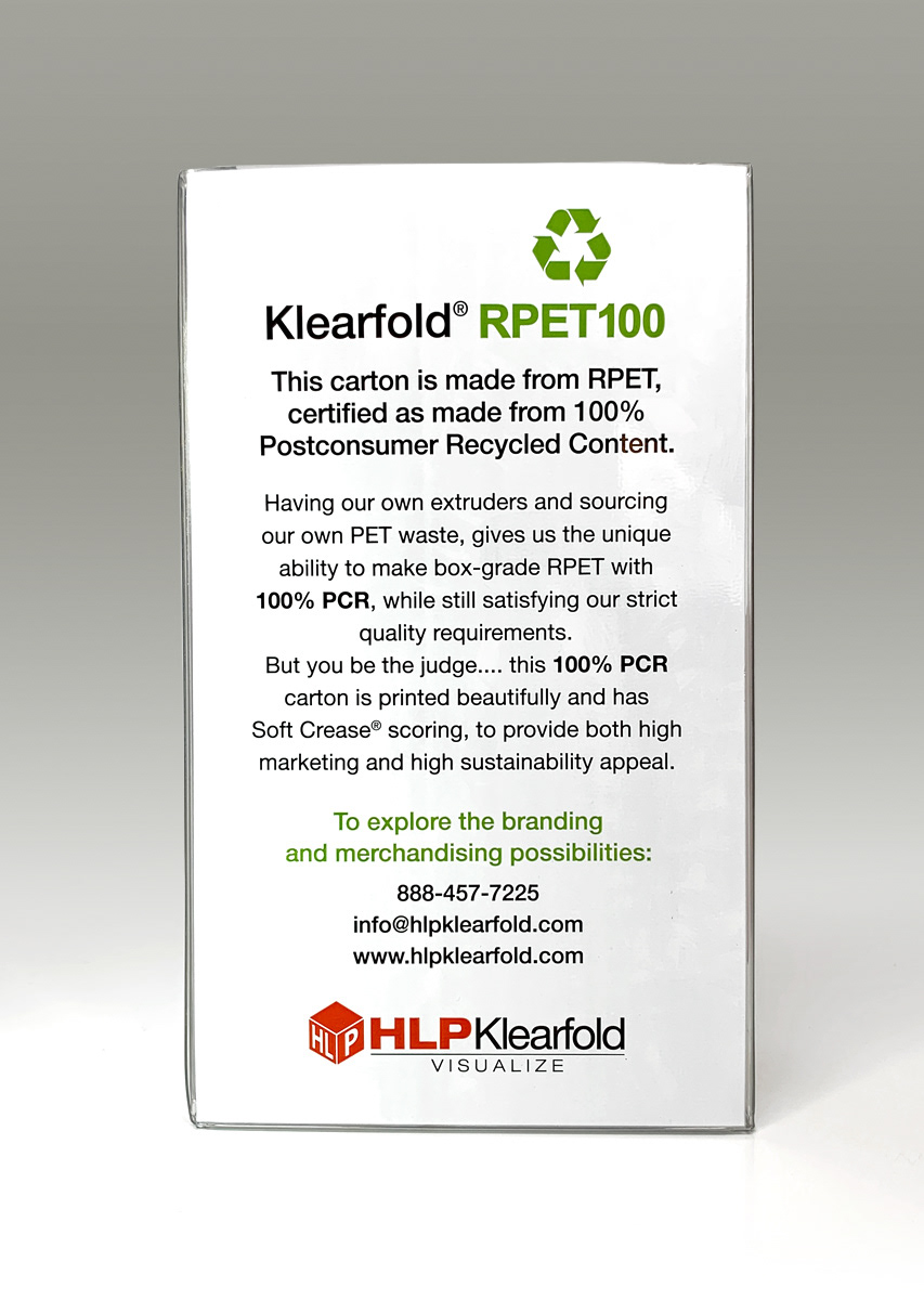 Klearfold RPET100