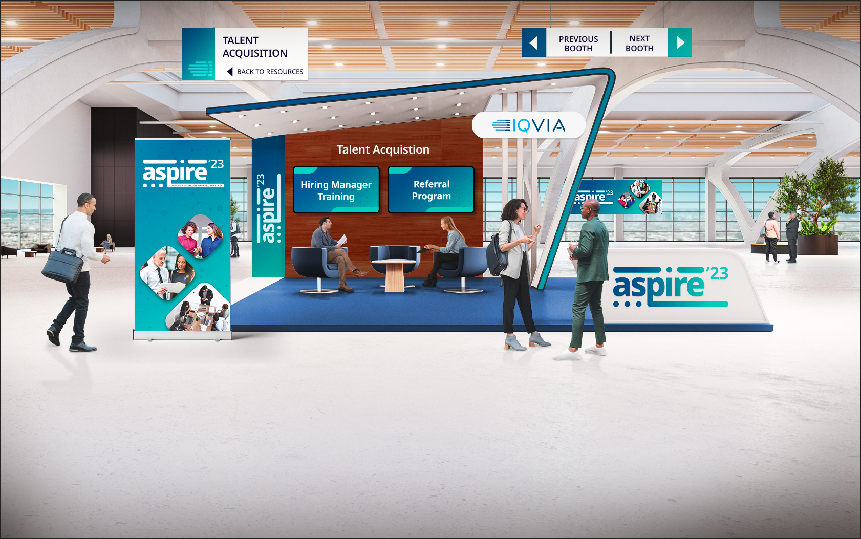 IQVIA Aspire 23 Conference - Booth 2
