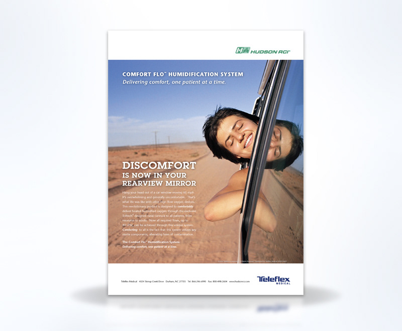 Respiratory Product Print Advertising