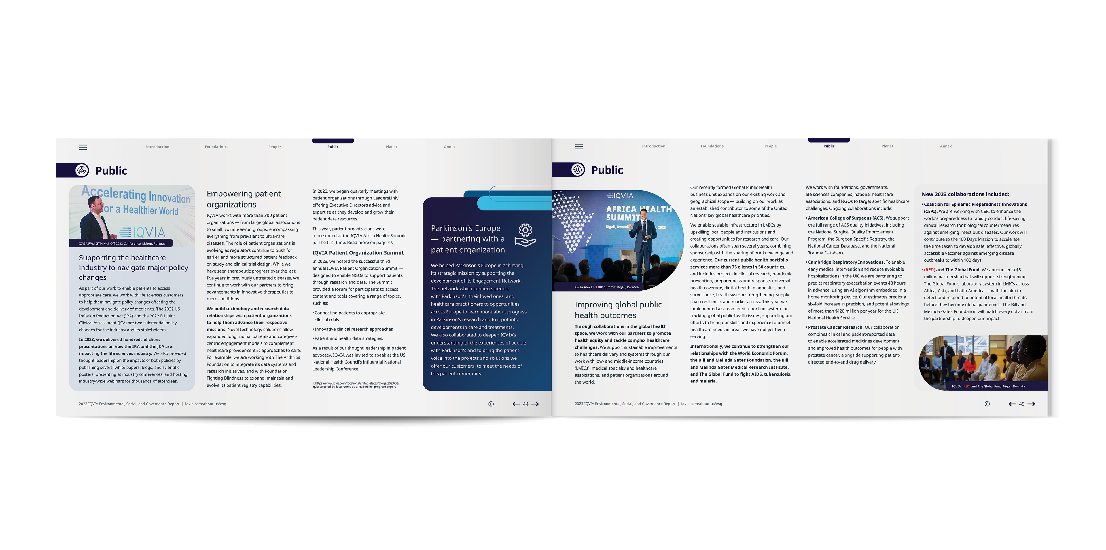 IQVIA 2023 ESG Report | Public
