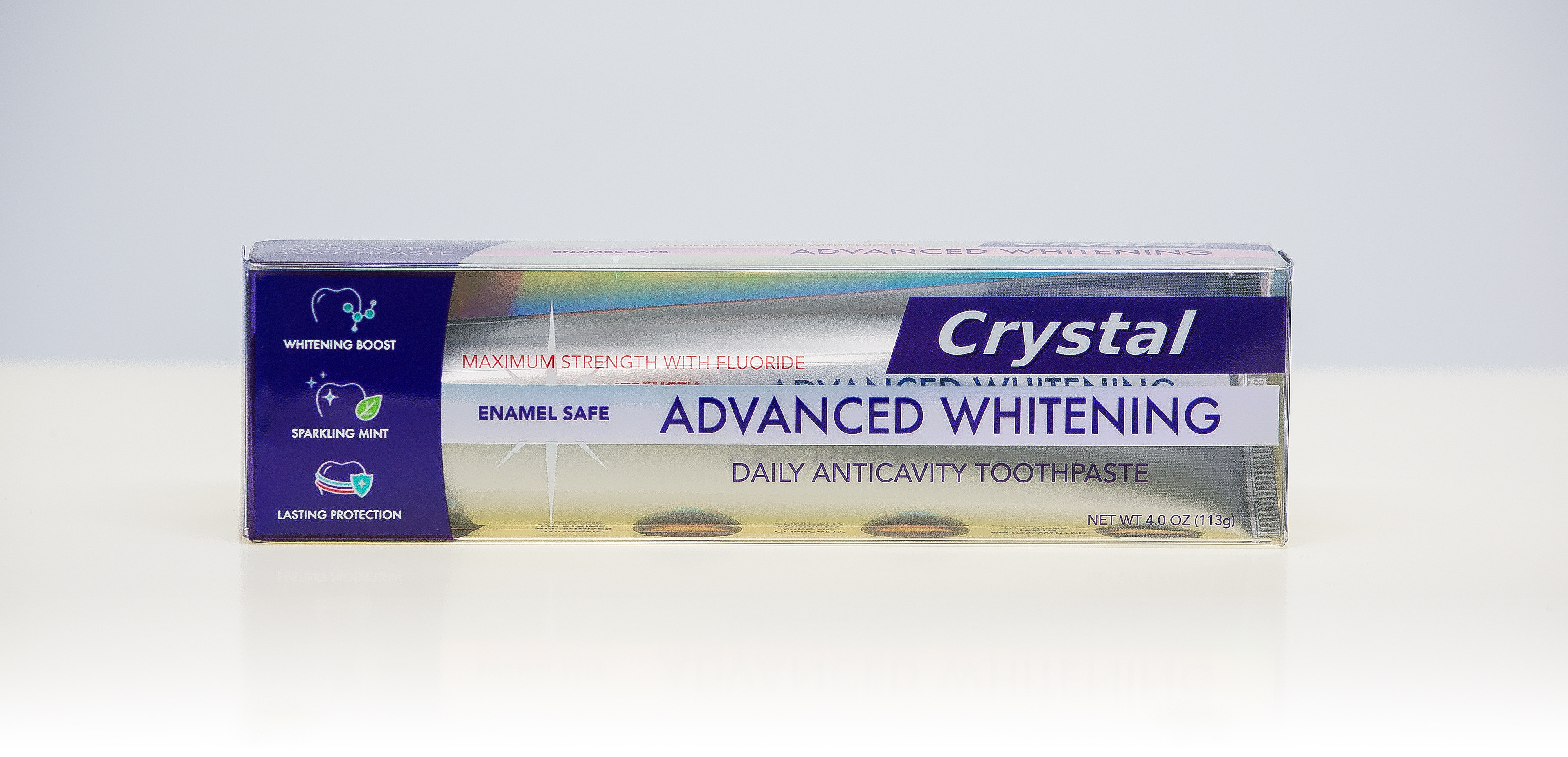 Crystal Advanced Whitening Toothpaste