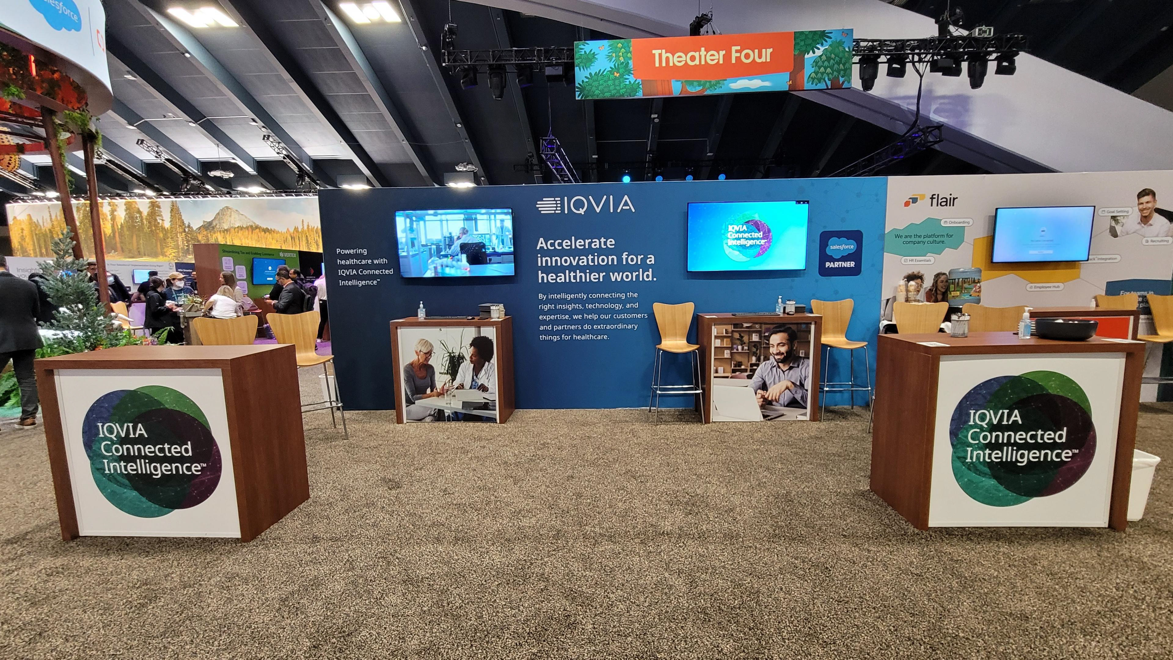 IQVIA at Dreamforce Booth
