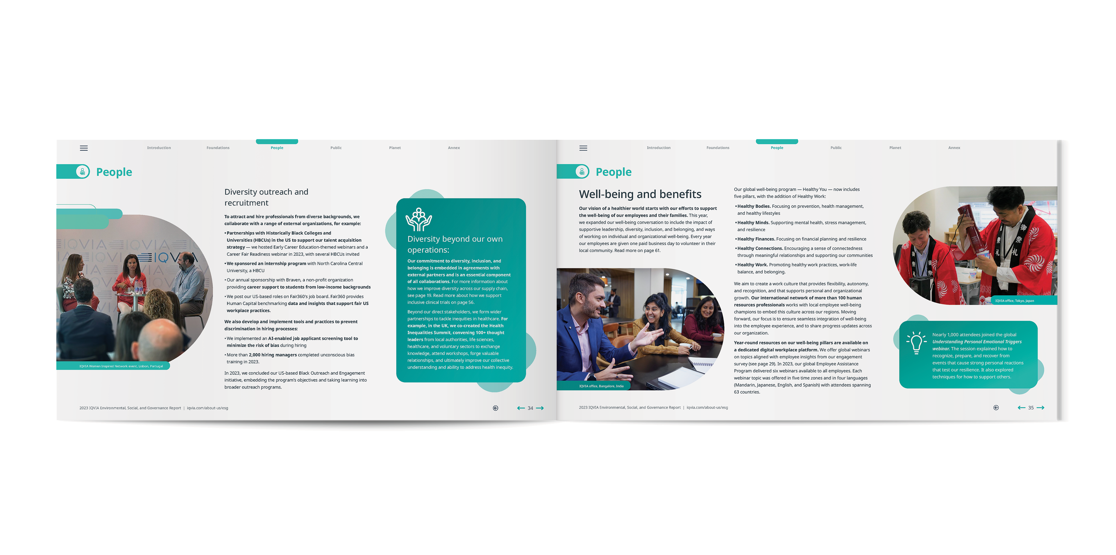 IQVIA 2023 ESG Report | People