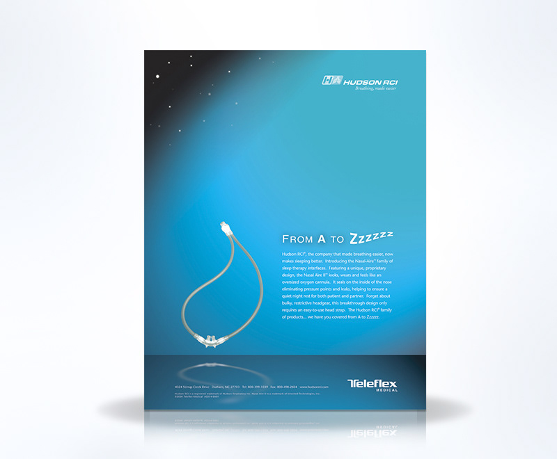 Respiratory Product Print Advertising