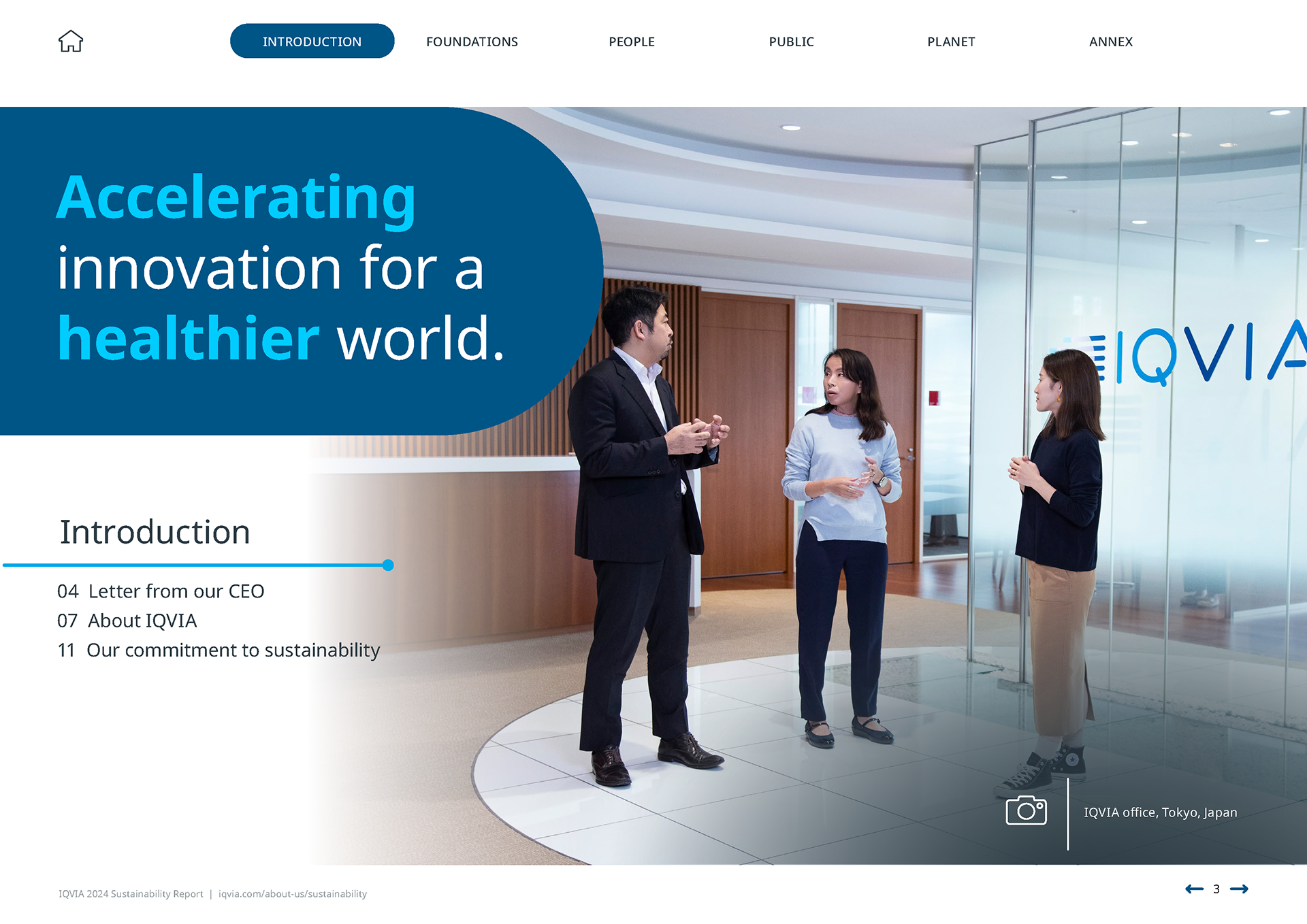 IQVIA 2024 Sustainability Report | Introduction