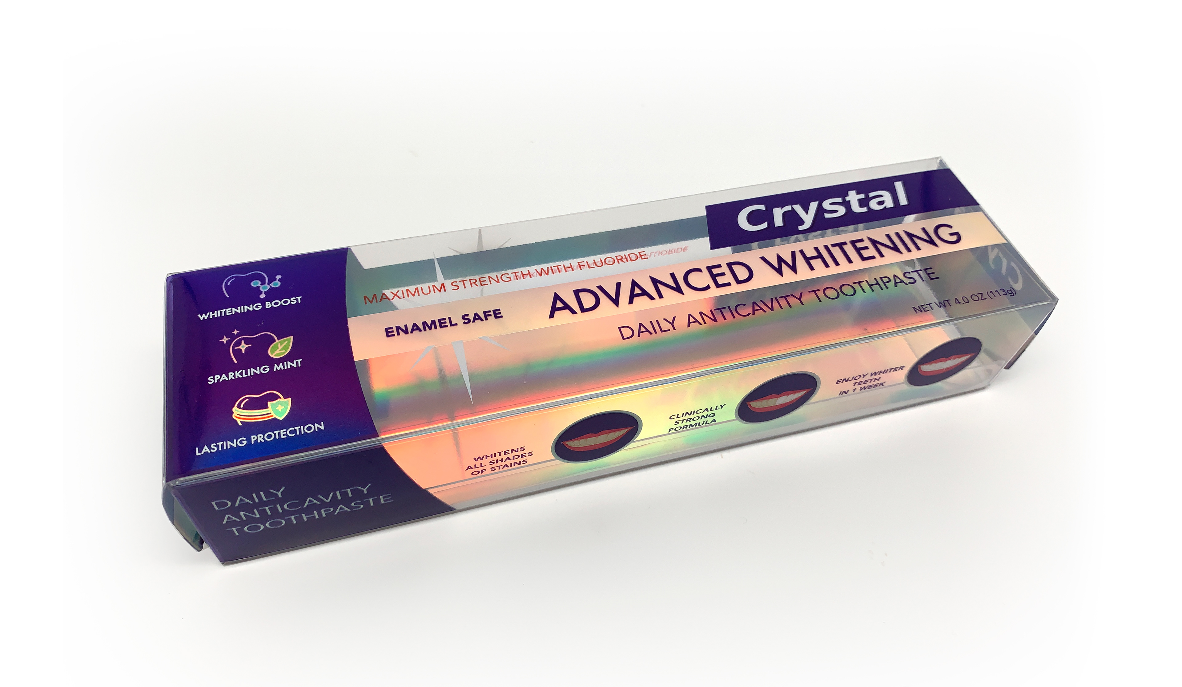Crystal Advanced Whitening Toothpaste