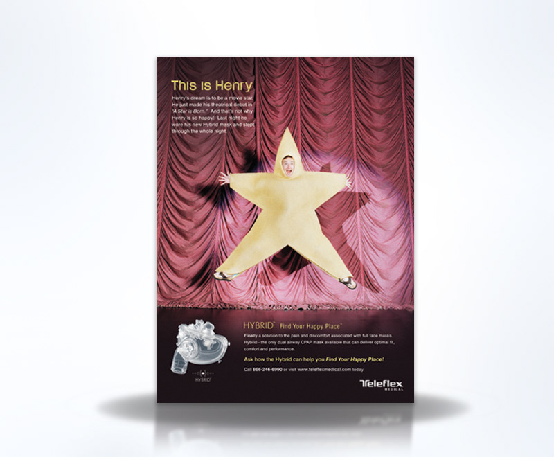 Respiratory Product Print Advertising