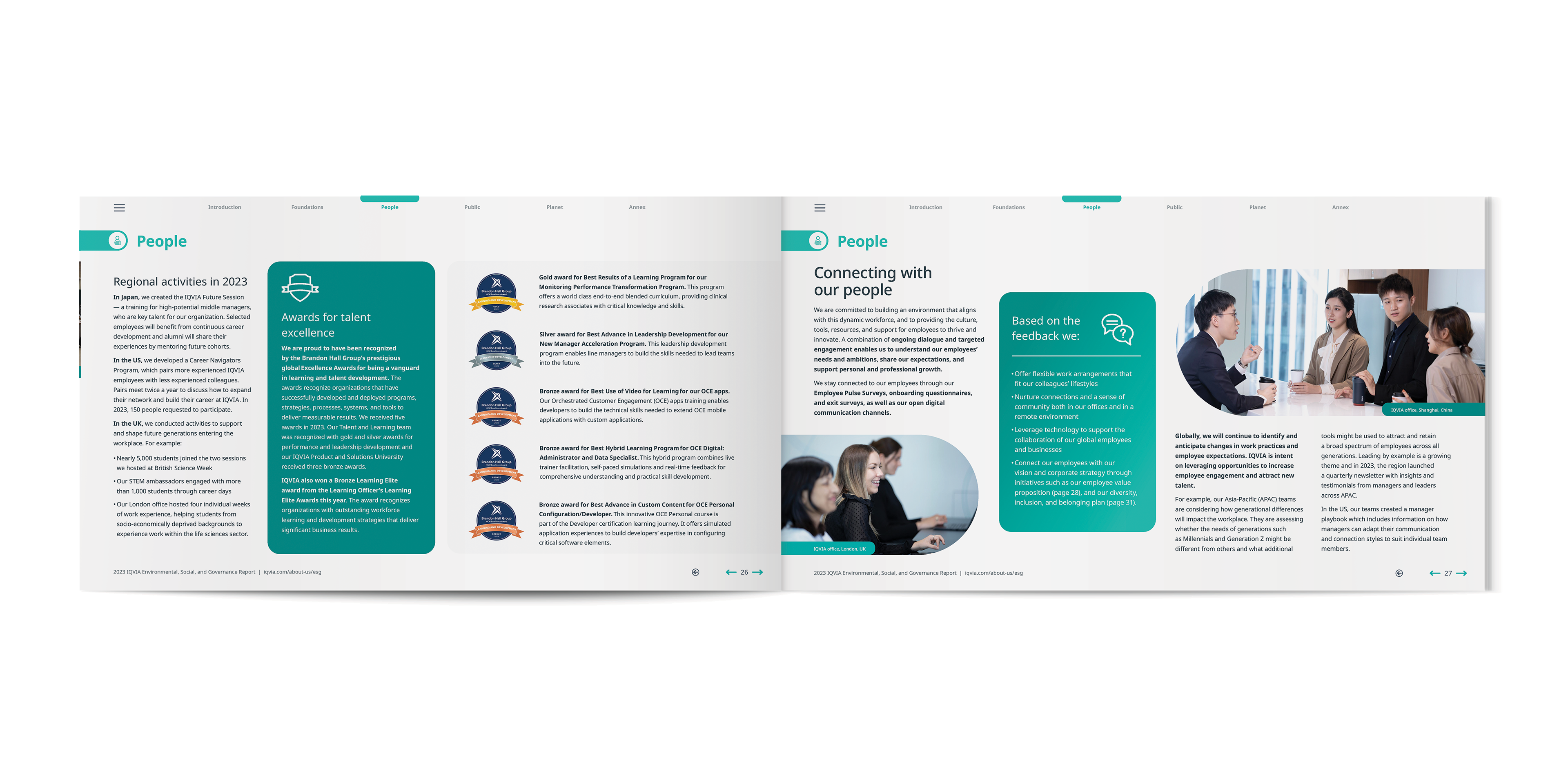 IQVIA 2023 ESG Report | People