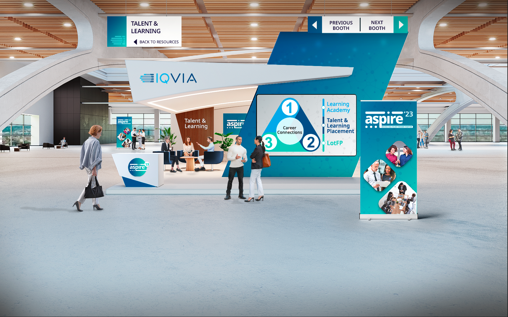 IQVIA Aspire 23 Conference - Booth 1