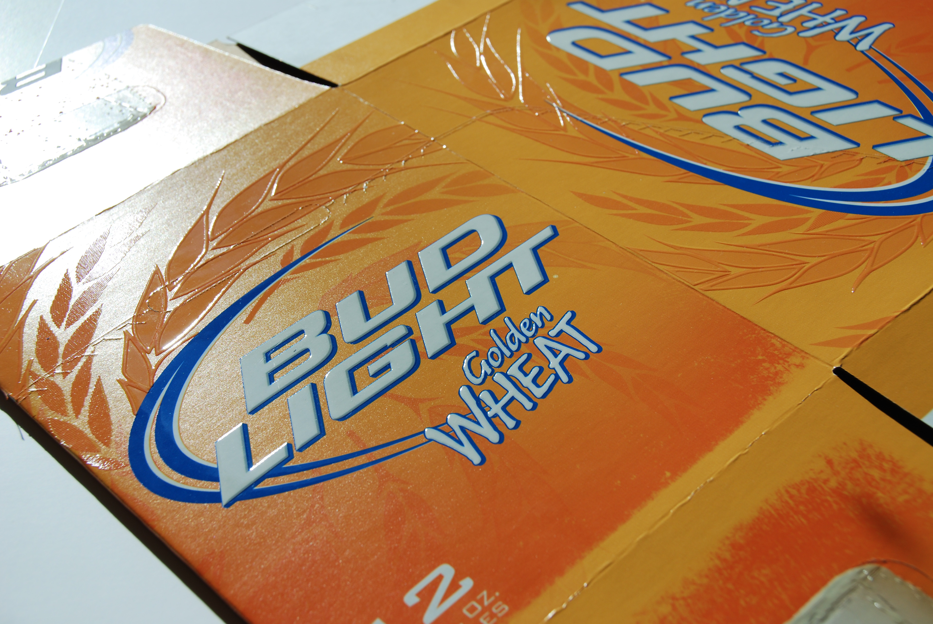 BudLight Golden Wheat Raised Ink Artwork