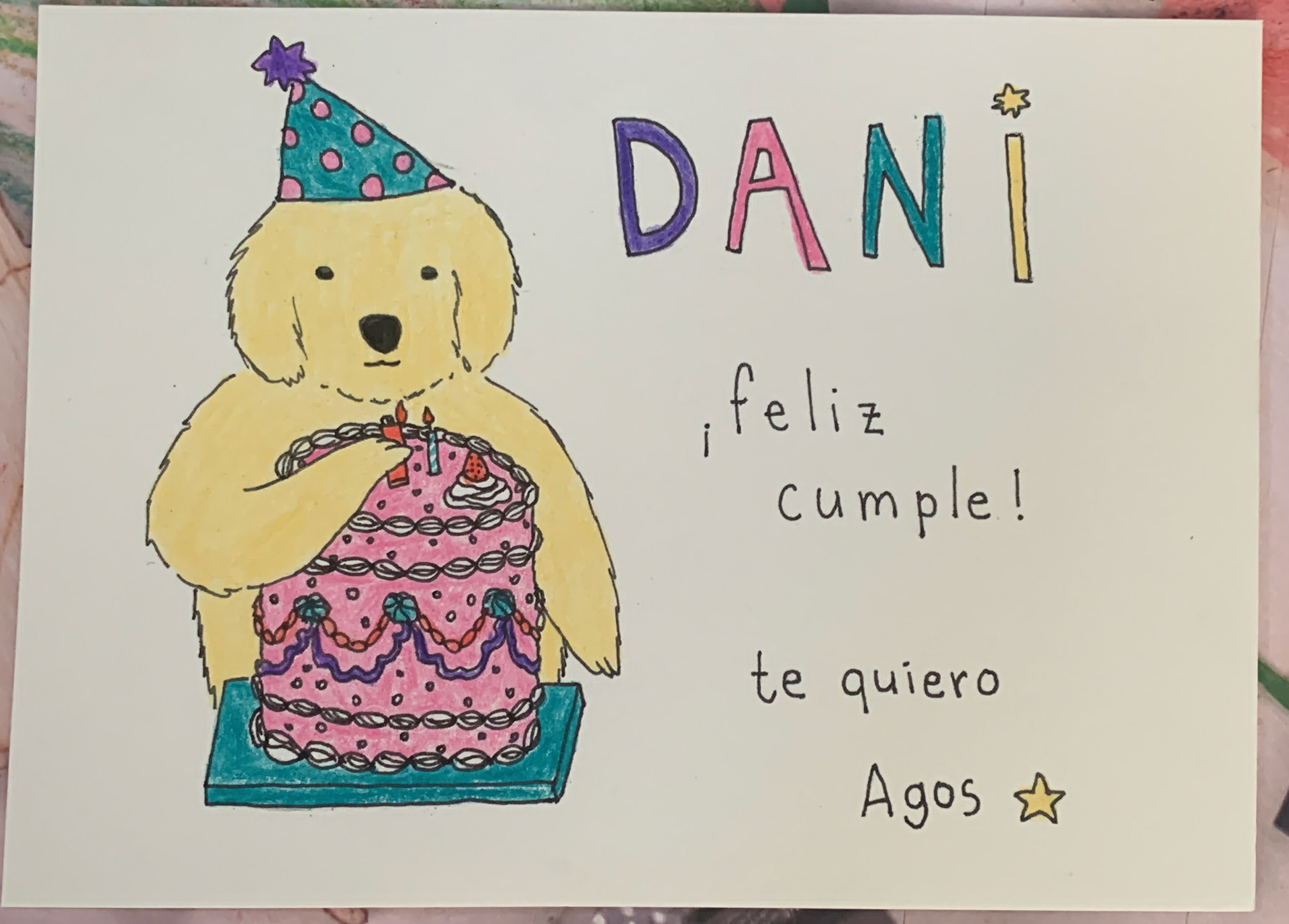 tarjeta de cumpleaños