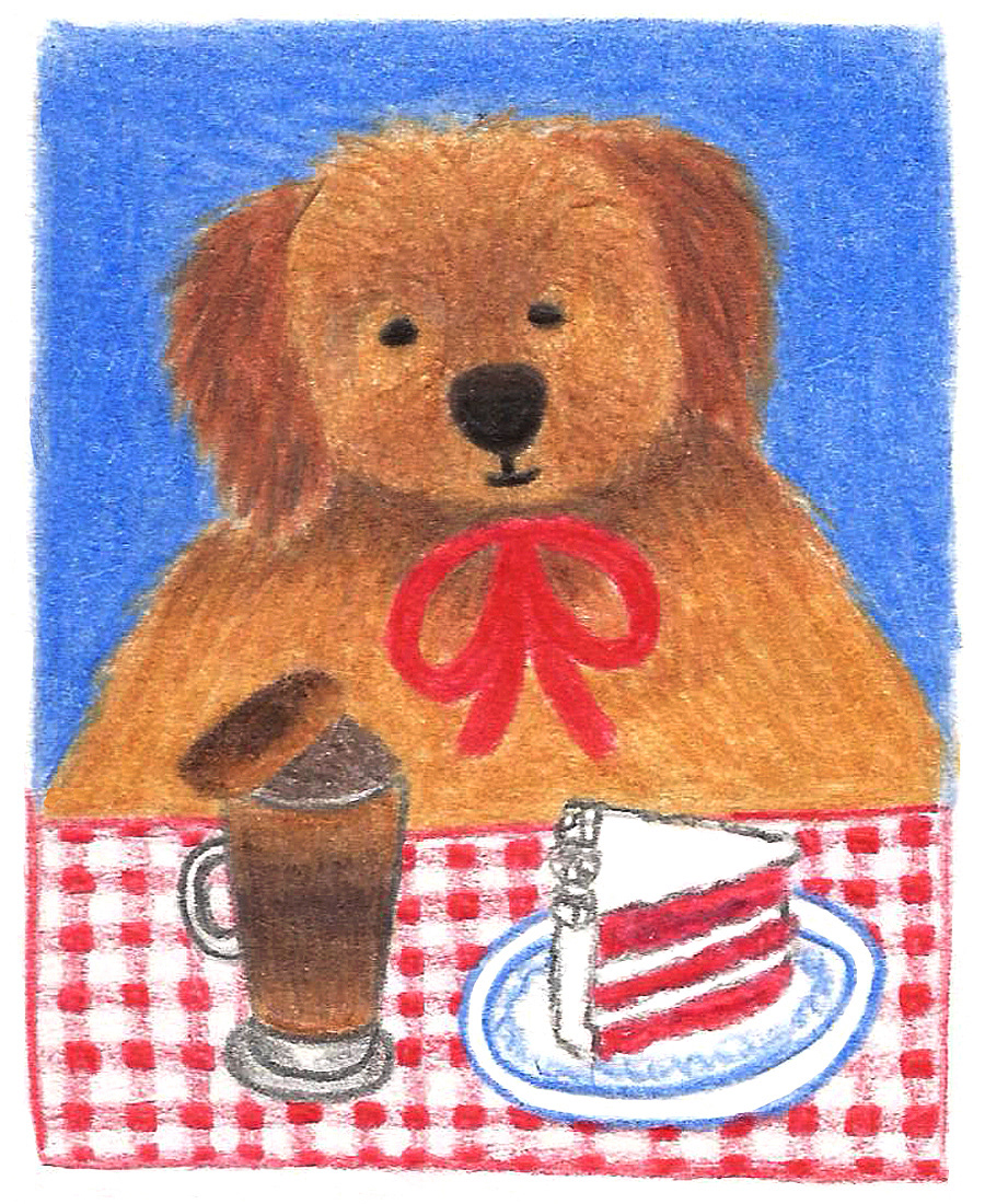 illustration for a patisserie shop