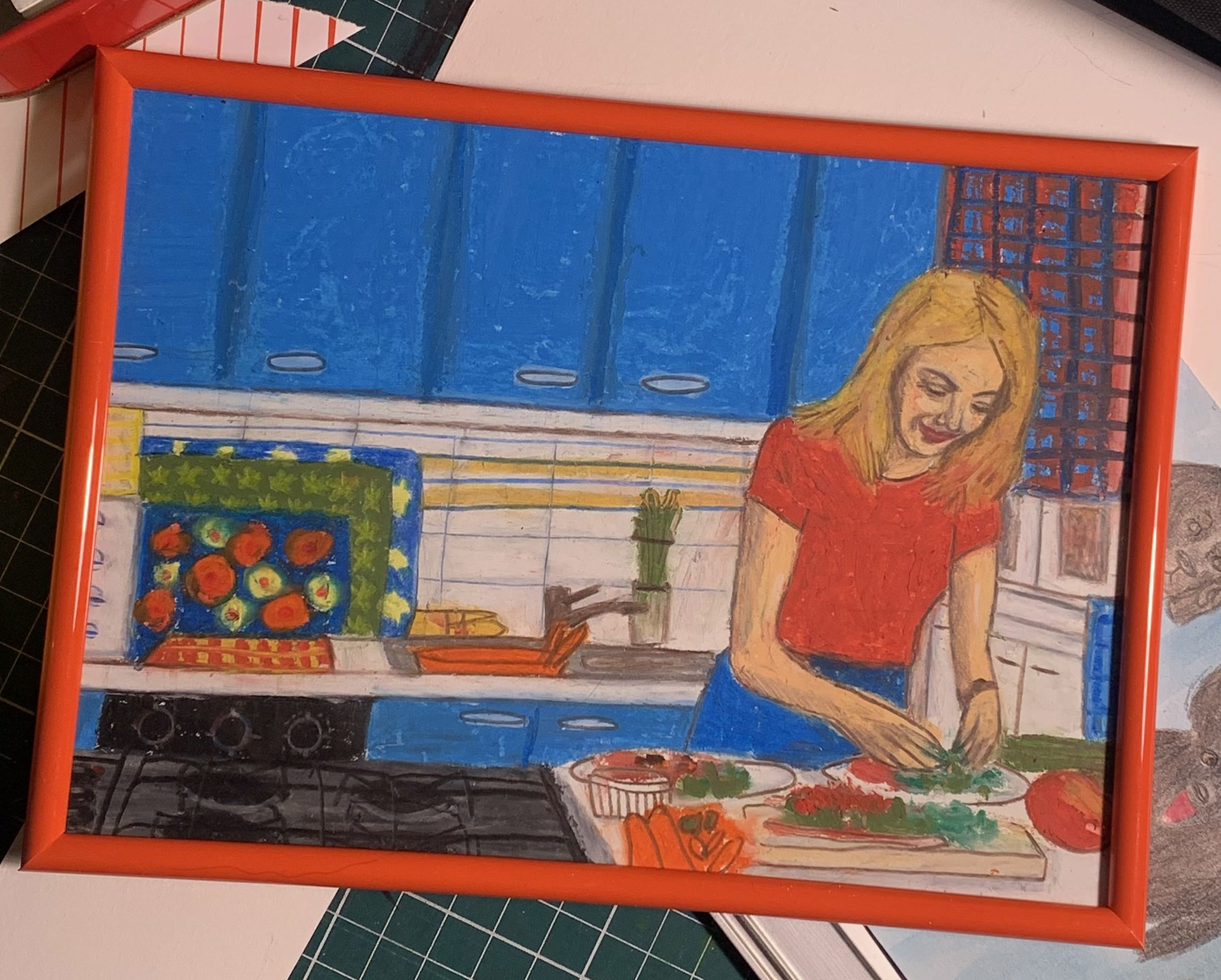 cuadro hecho a pedido, cecilia roth en "todo sobre mi madre"