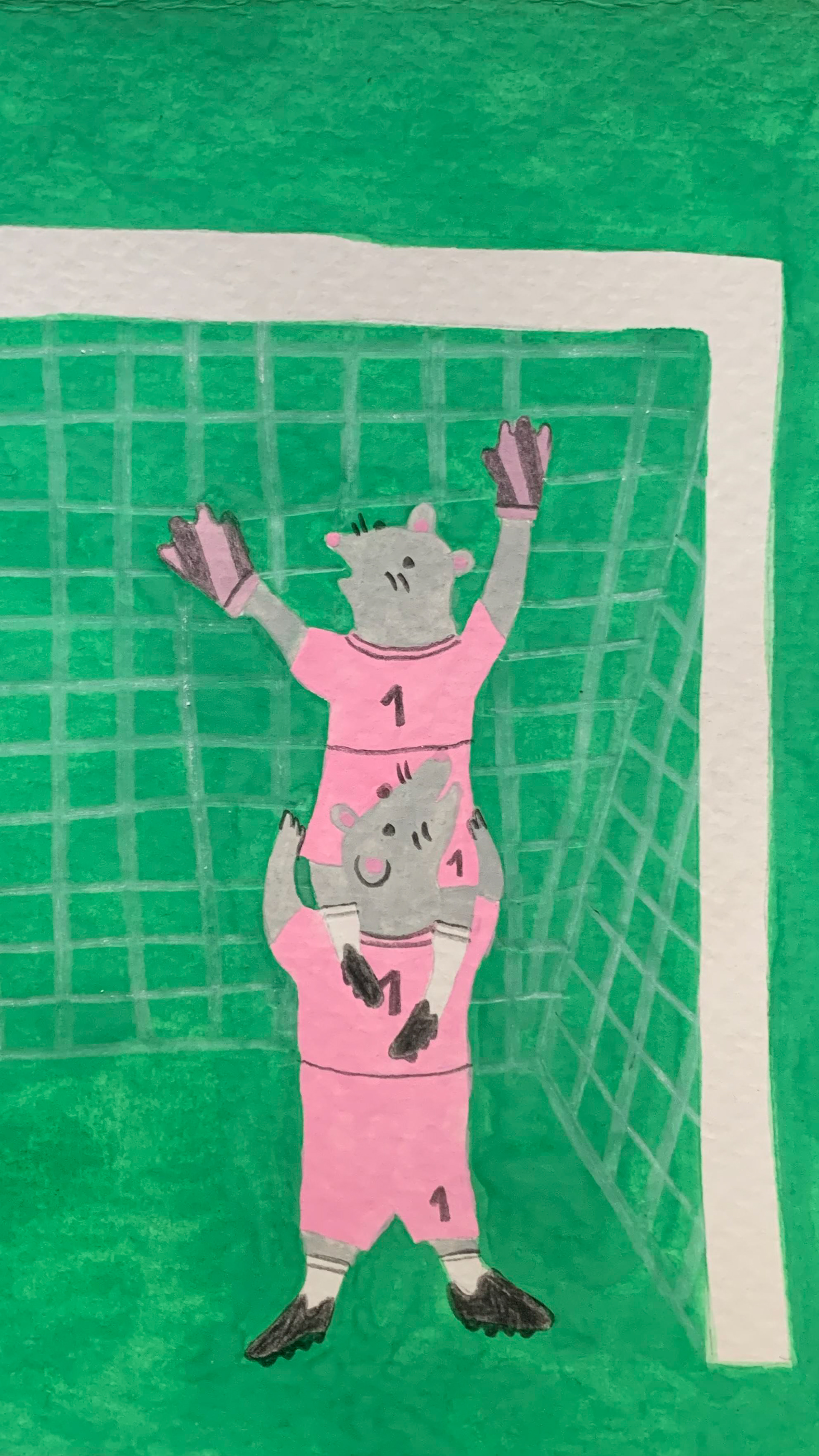 ratoncitos arqueros para un proyecto que nunca despegó