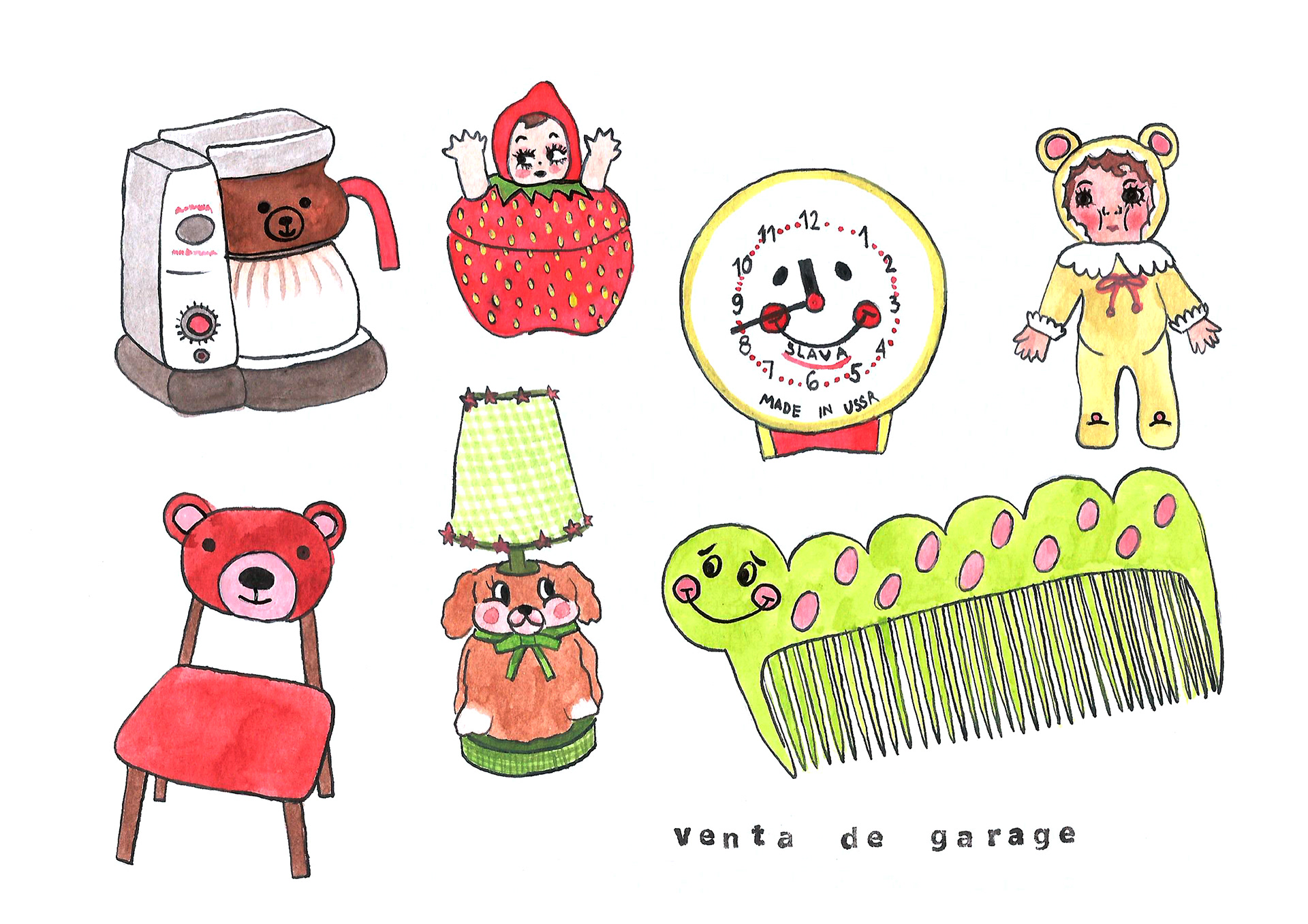 flyer para una feria