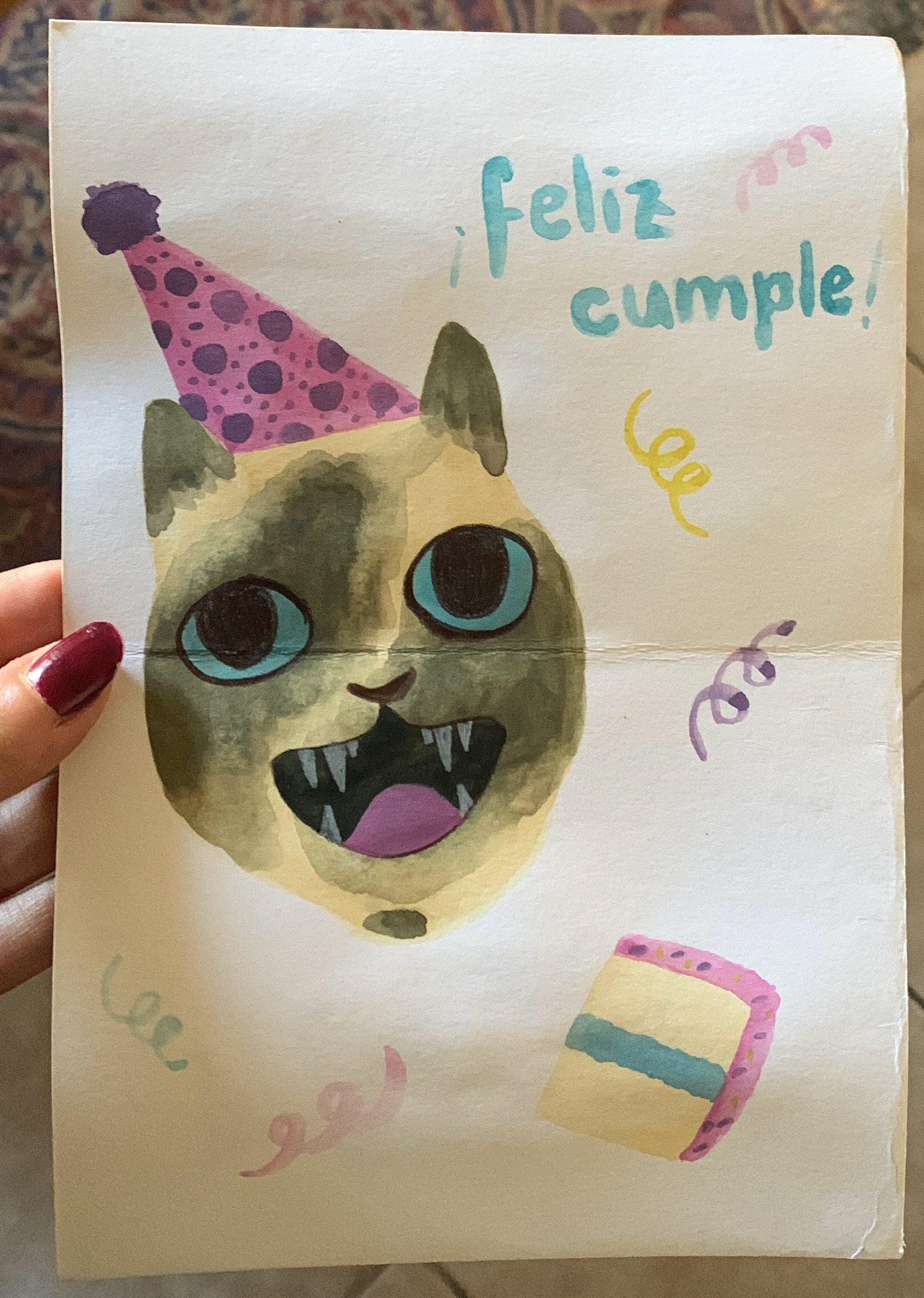 tarjeta de cumpleaños