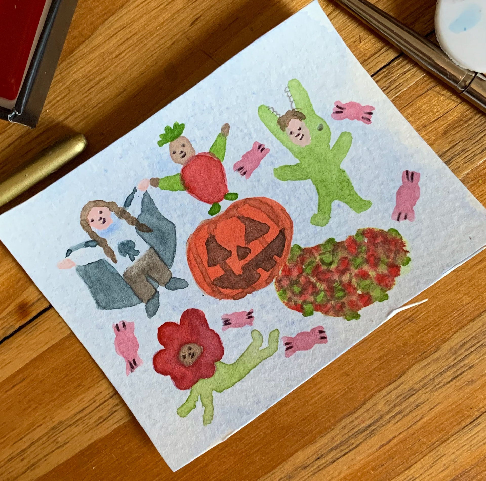 calentando motores para halloween