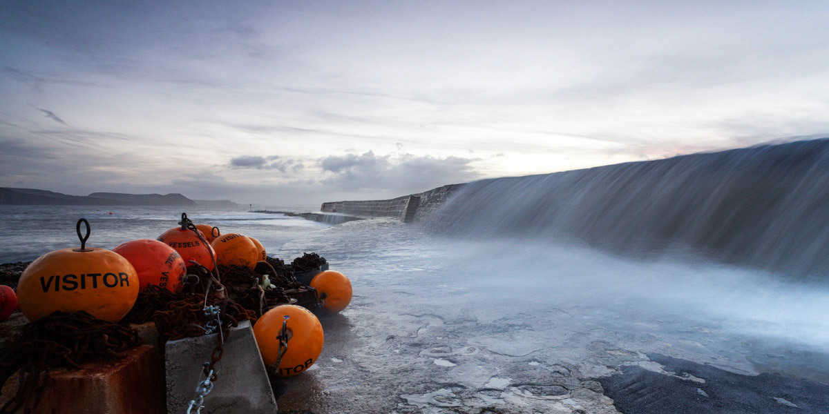 Visiting Buoys at Lyme Regis, Dorset-4150