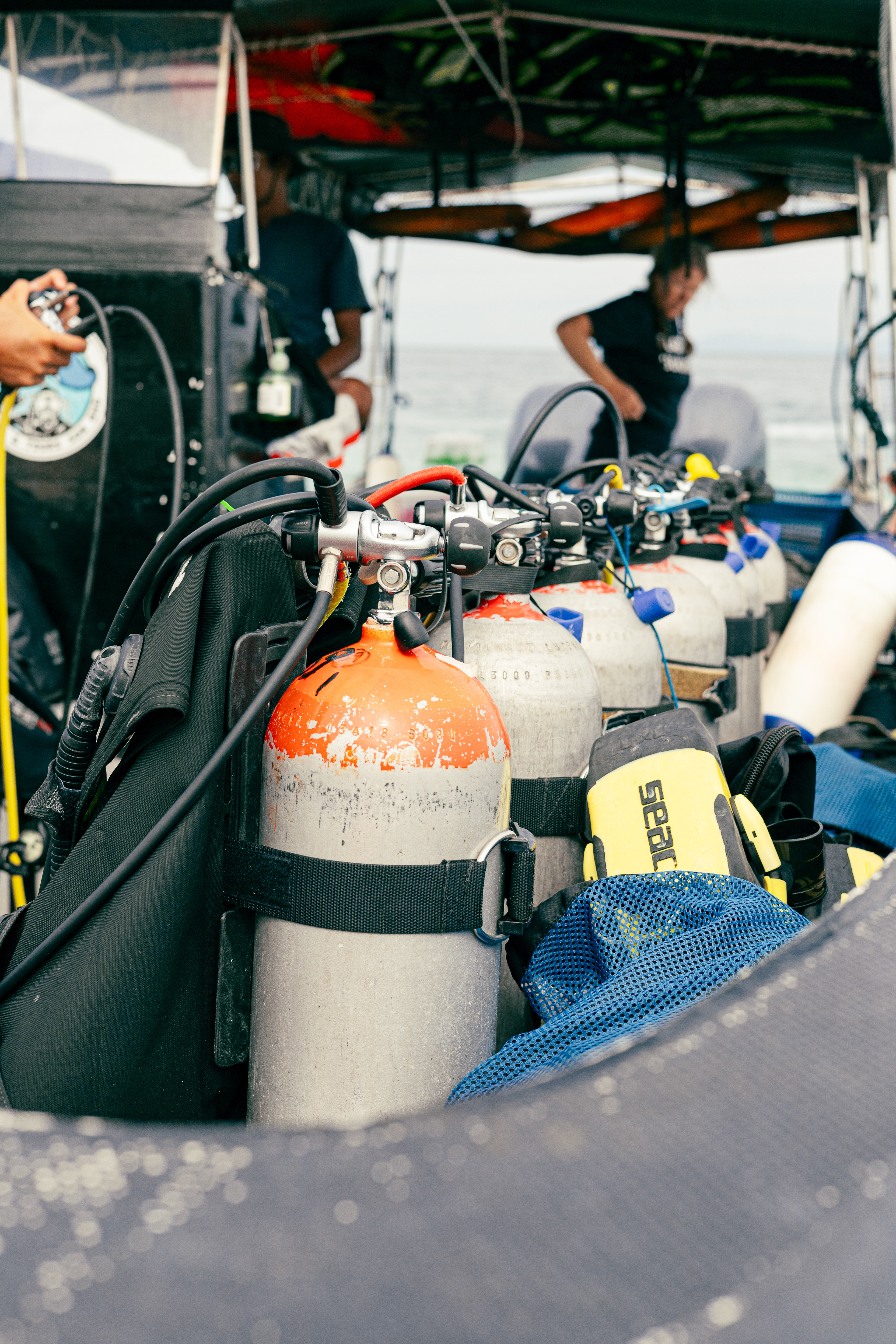 Bateau de plongée - Sipadan, Bornéo