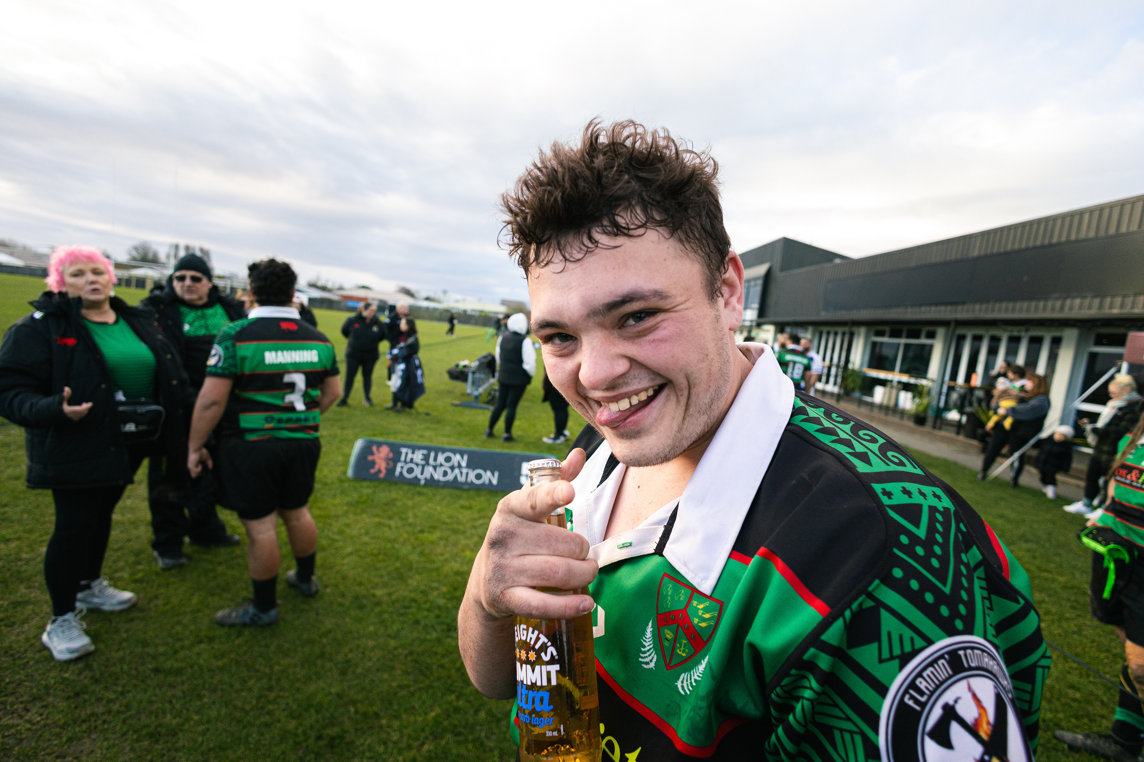 Après-match - Christchurch, NZ