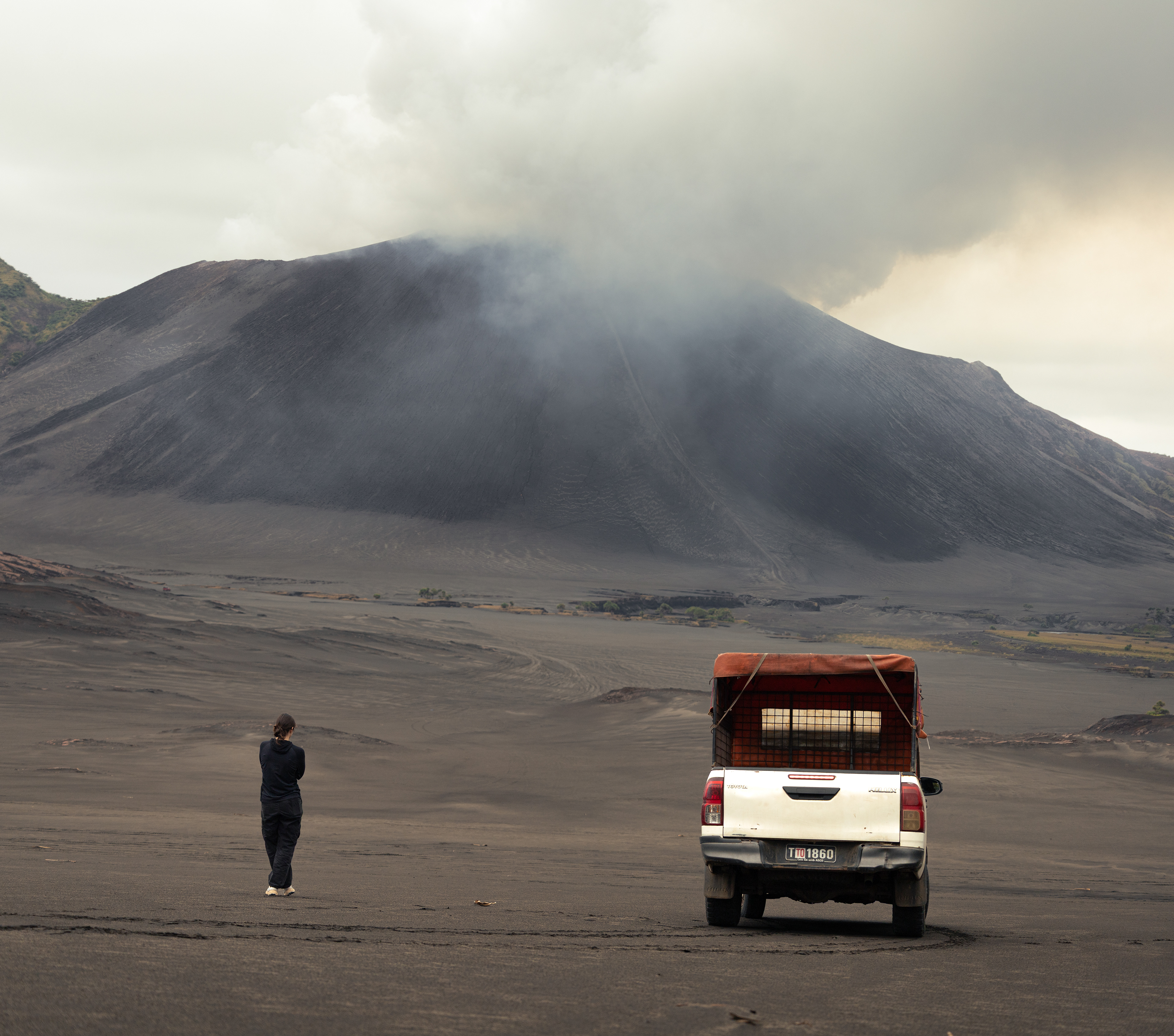 Désert de cendres - Île de Tanna, Vanuatu