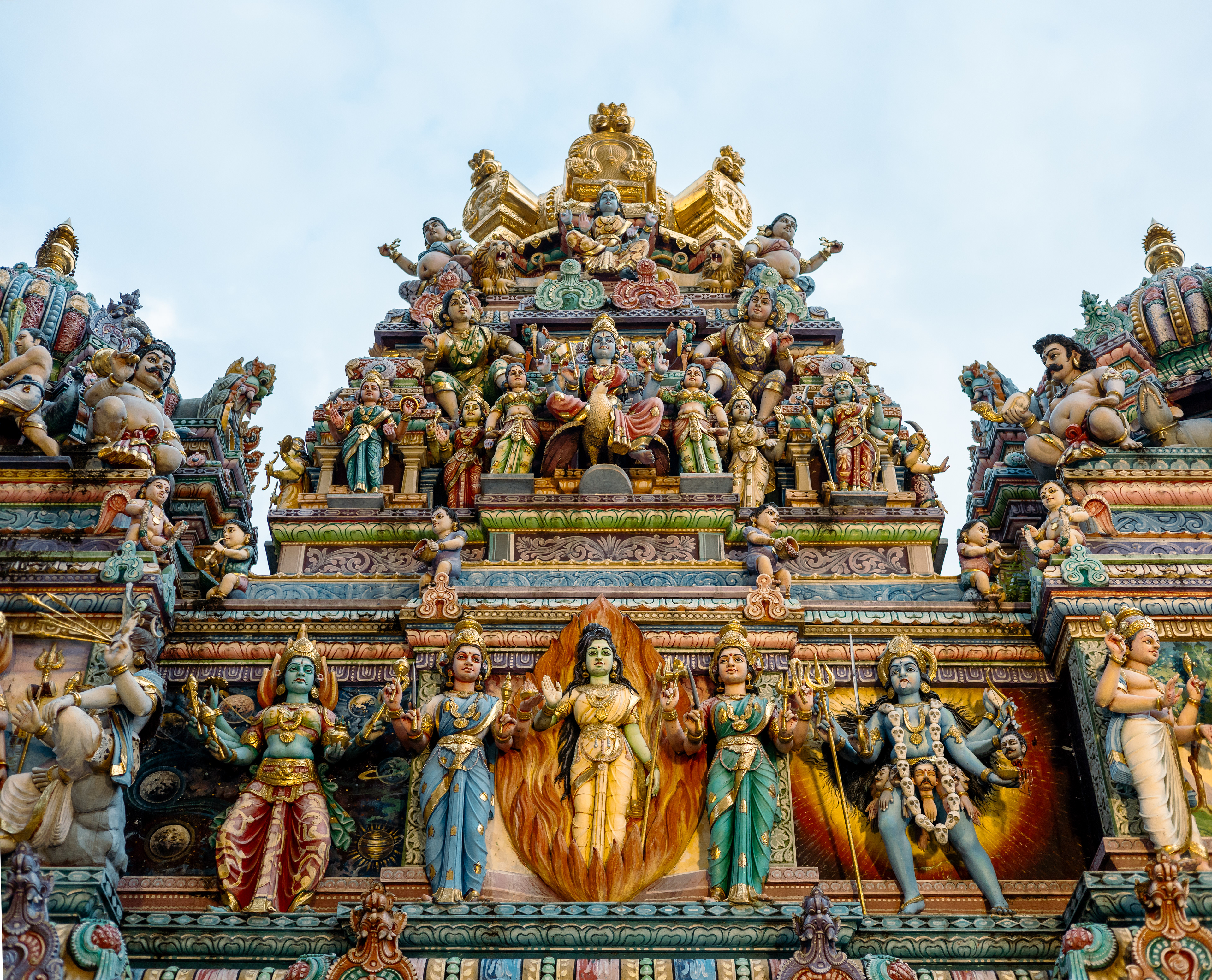 Temple Sri Mariamman - Singapour