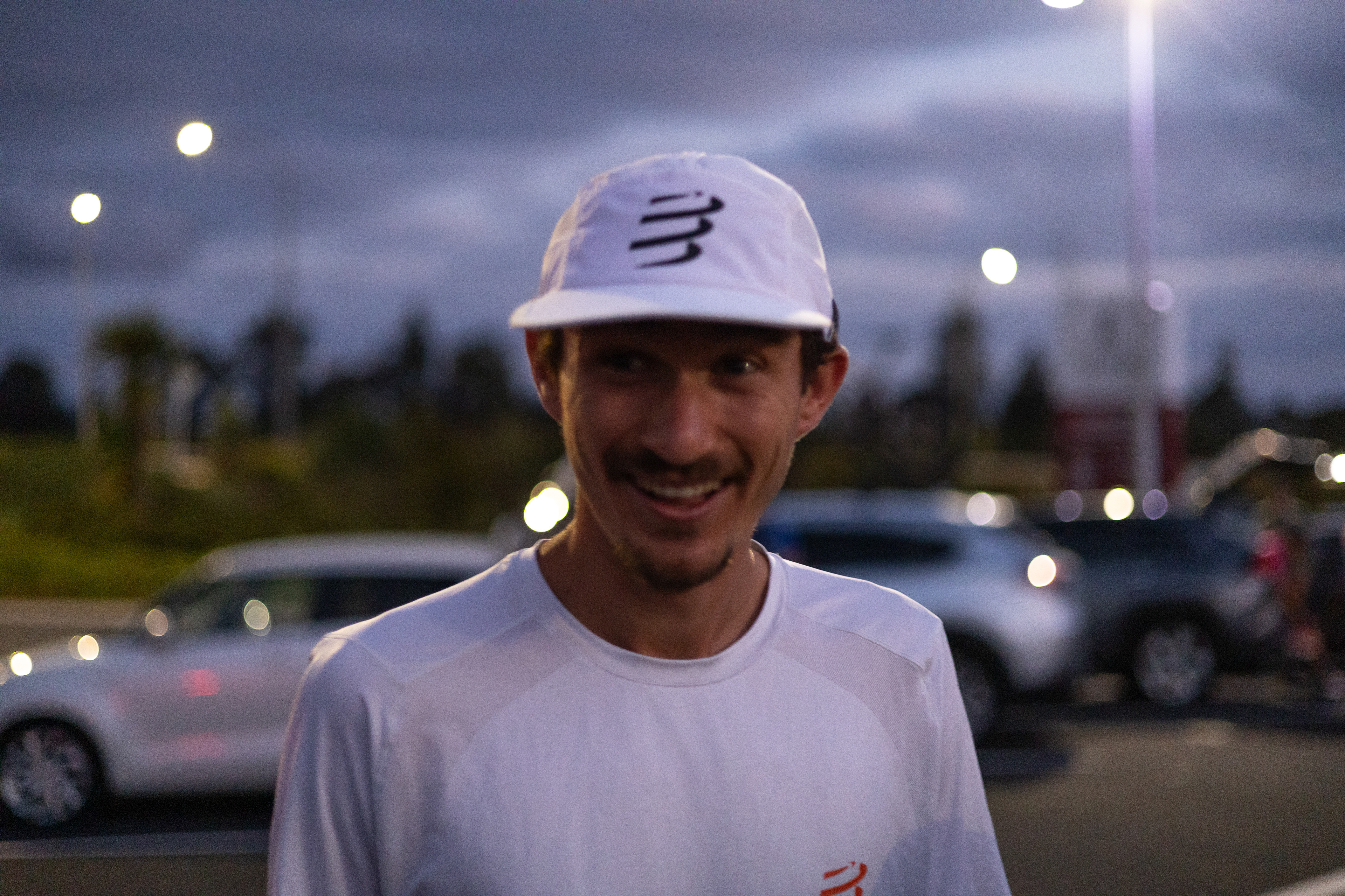 Antoine avant le départ - Tarawera Trail by UTMB