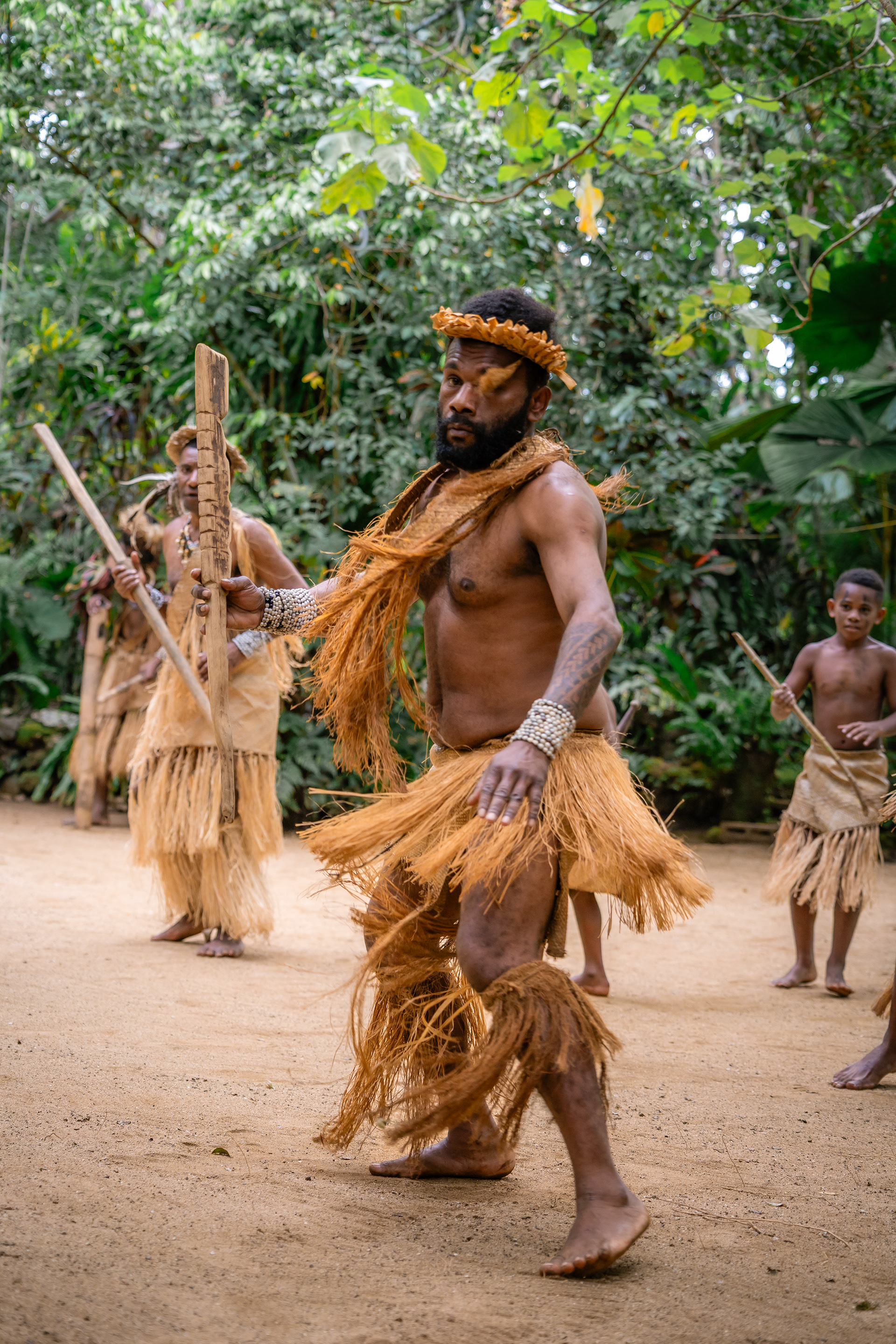 Tribu locale - Île d'Éfaté, Vanuatu