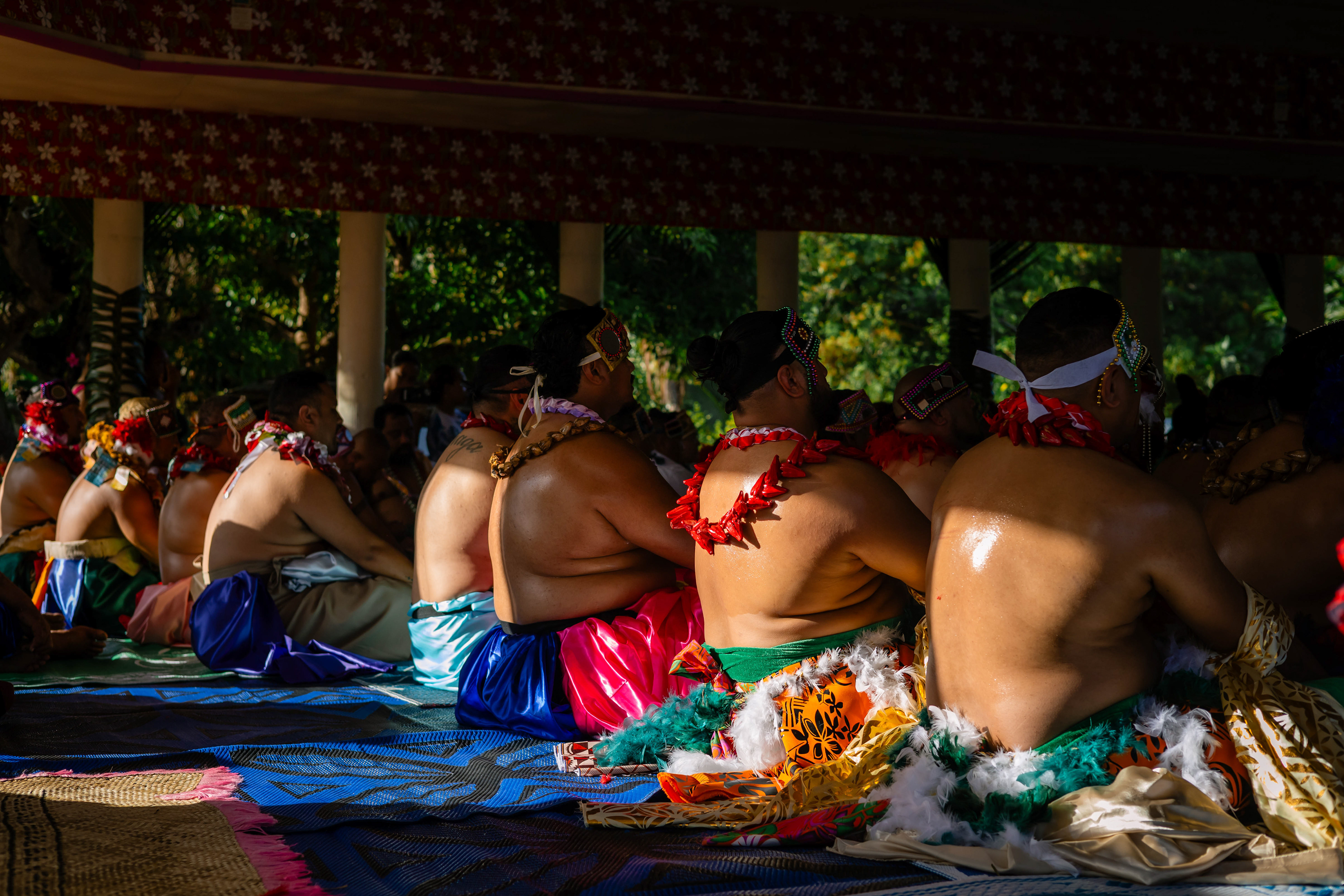 La cérémonie continue - Falealupo, Samoa