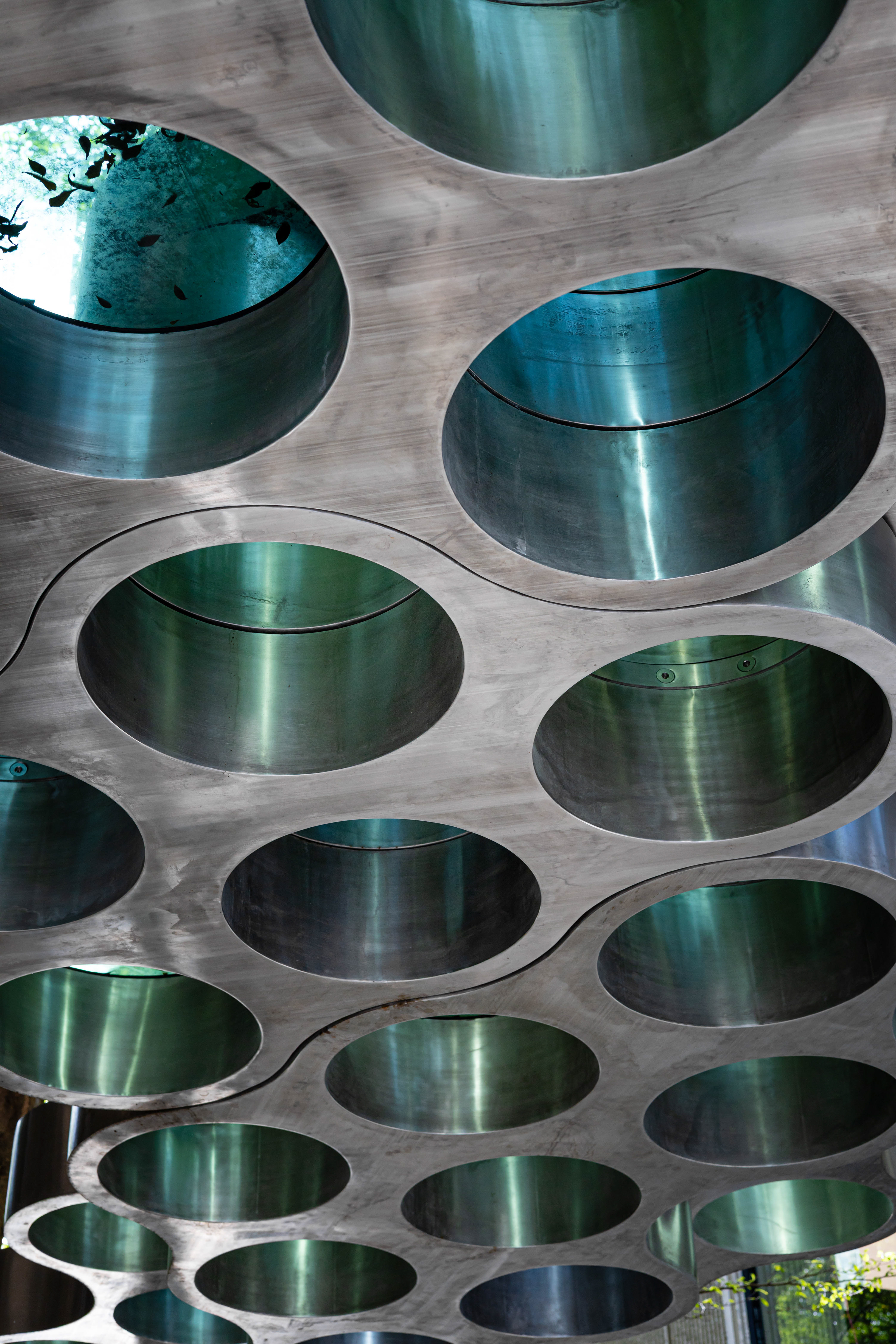 Nuage, promenade de Ronan & Erwan Bouroullec - Miami Design District, Floride, USA