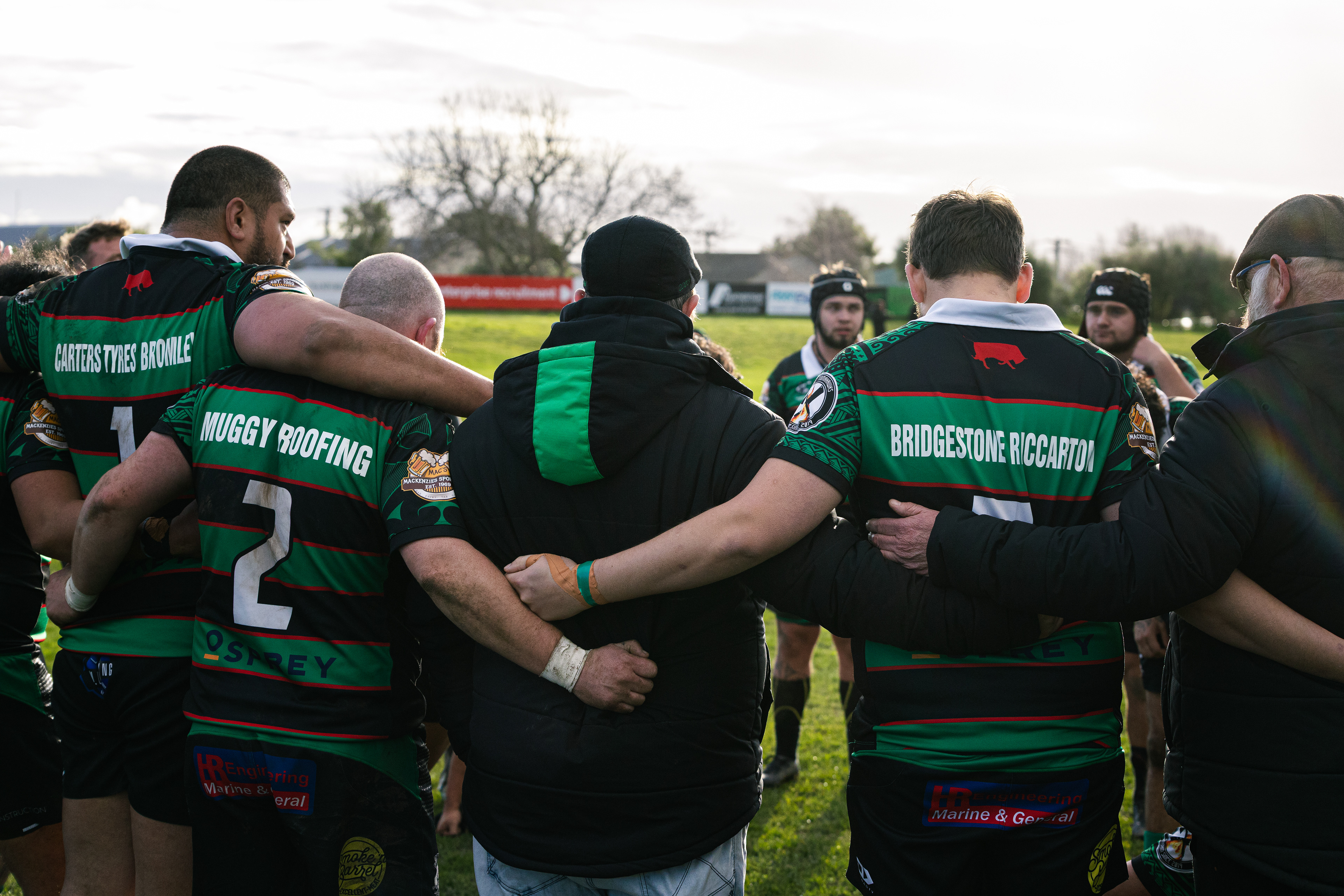 Une équipe soudée - Christchurch, NZ