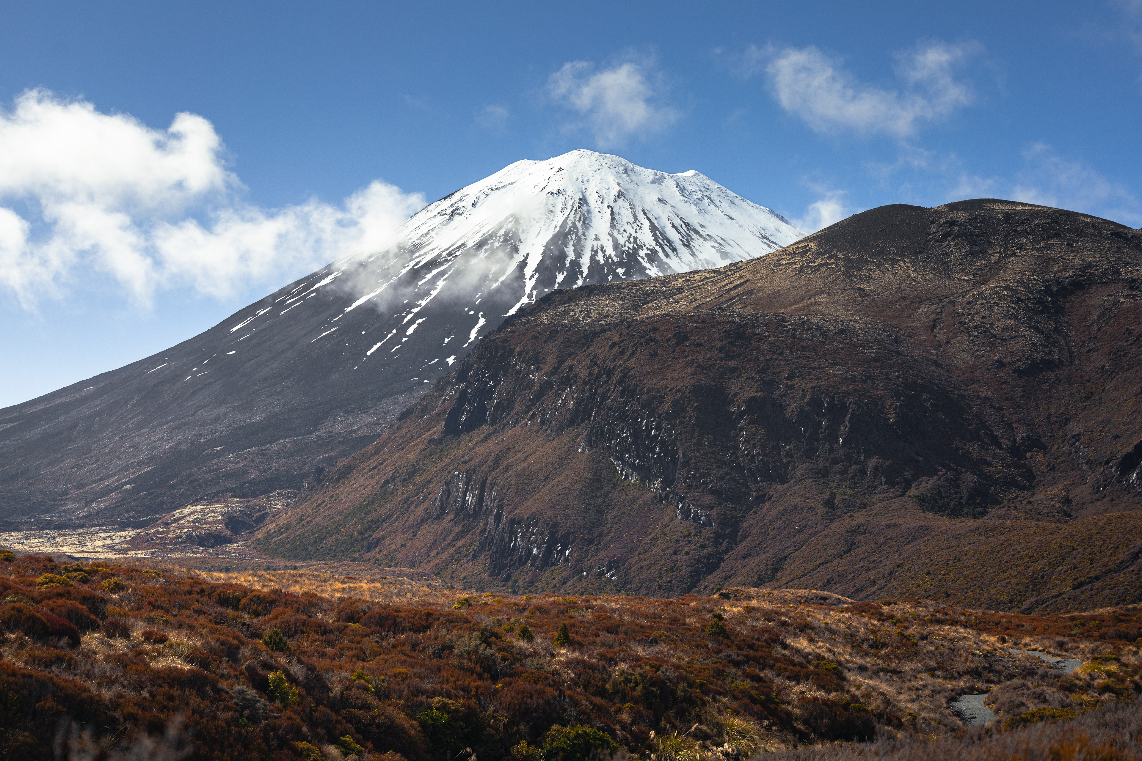 Mont Ngauruhoe - Tongariro National Park, Nouvelle-Zélande