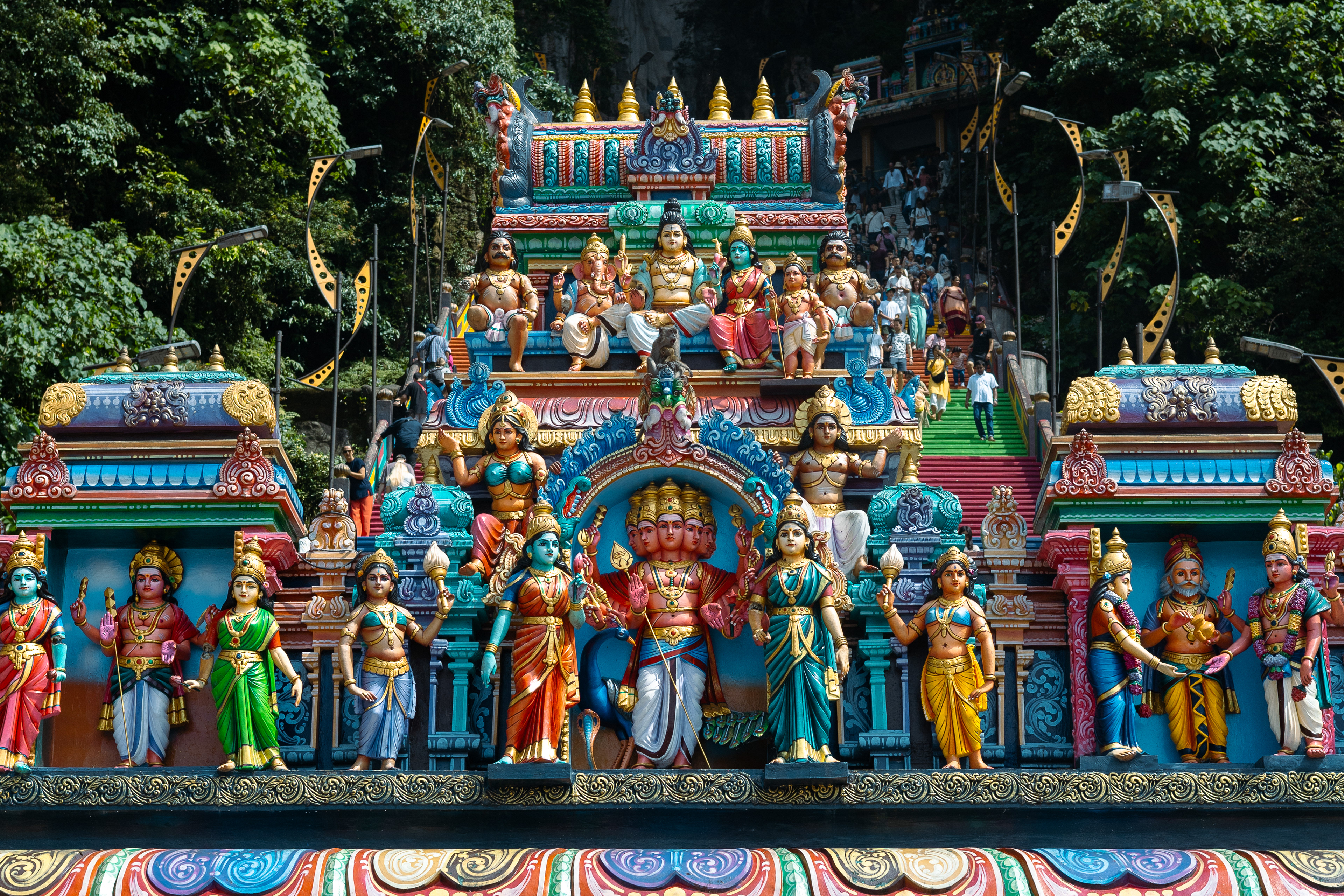 Sanctuaire hindou de Batu Caves - Kuala Lumpur, Malaisie