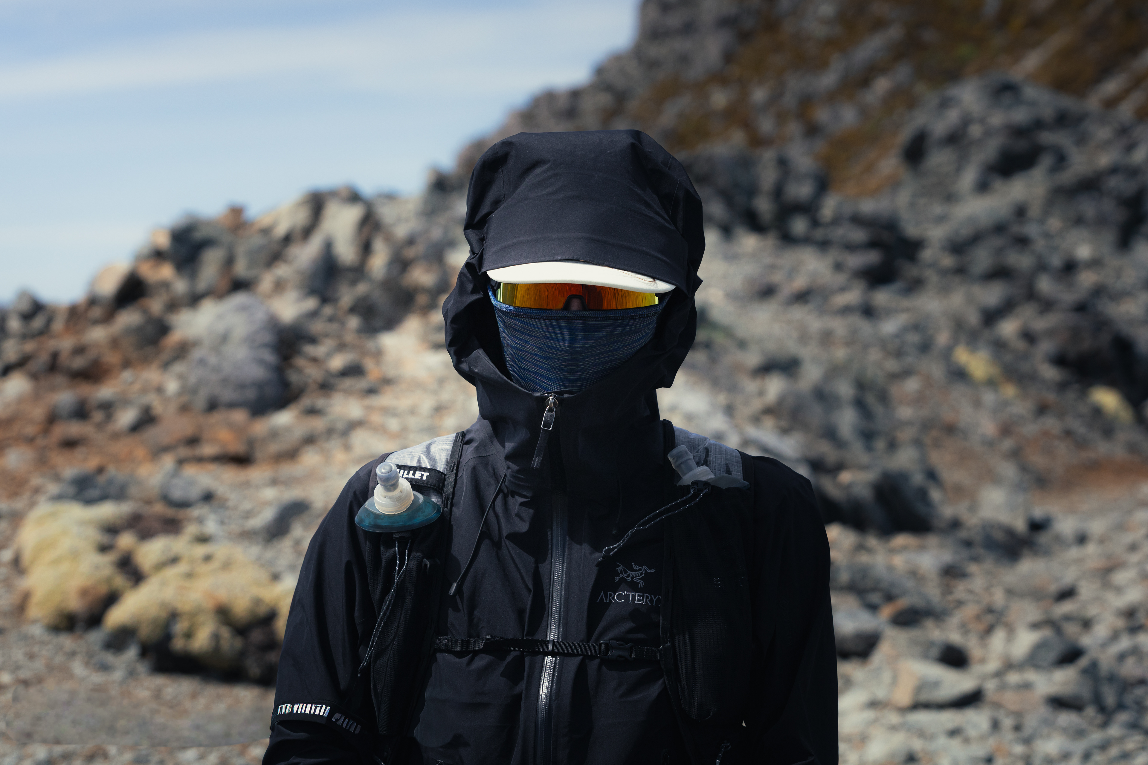 Vent glacial au sommet - Angelus Hutt, Nouvelle-Zélande