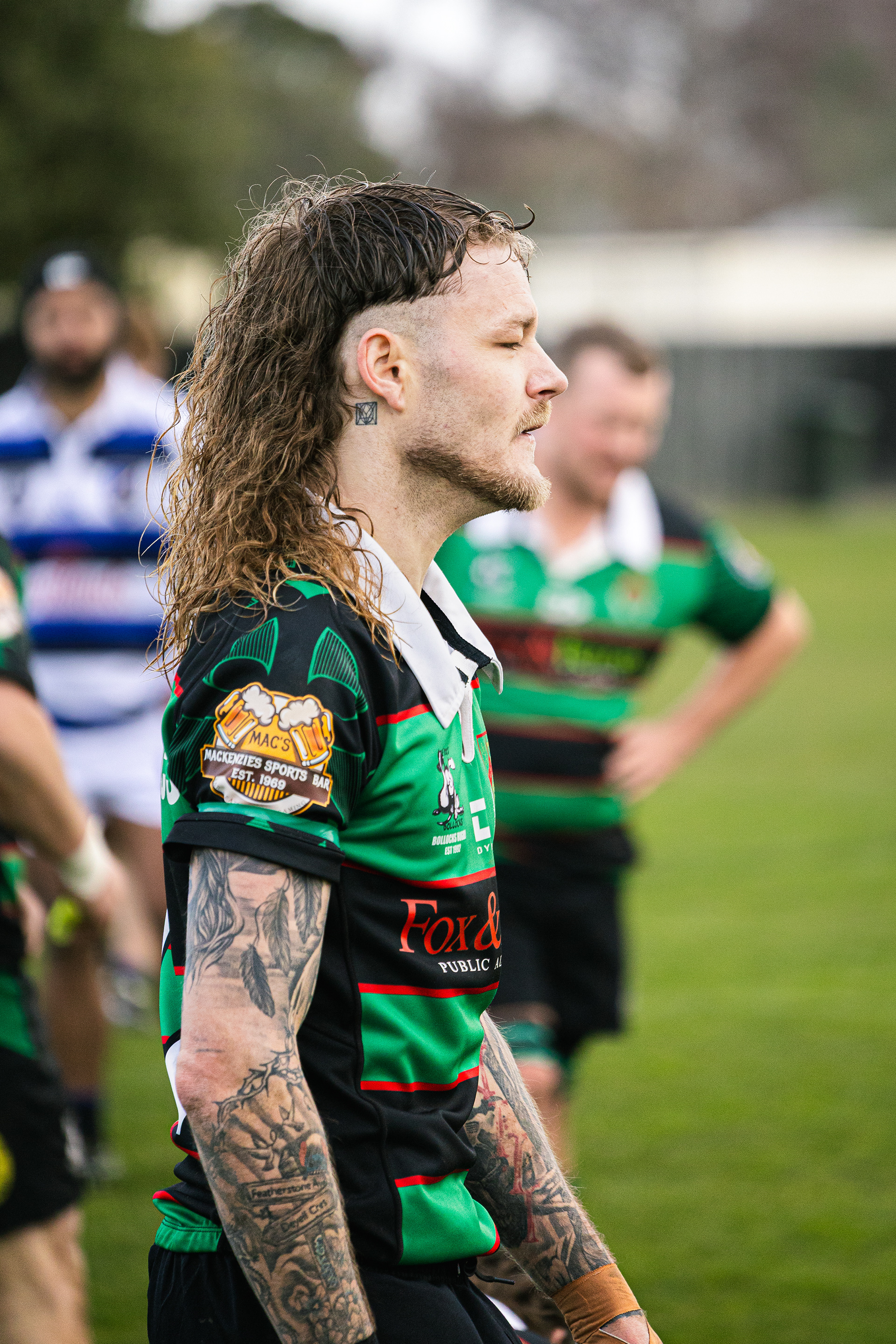Joueur concentré - Christchurch, NZ