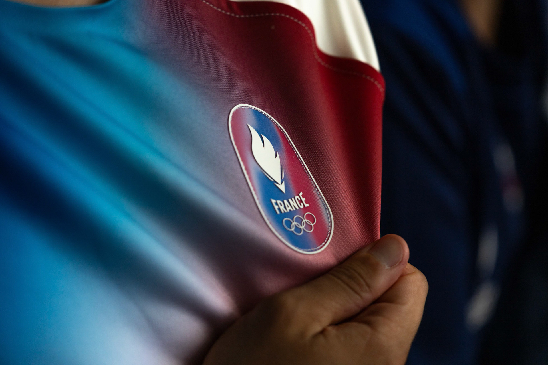 Supporter lors du rugby à VII - JO Paris 2024