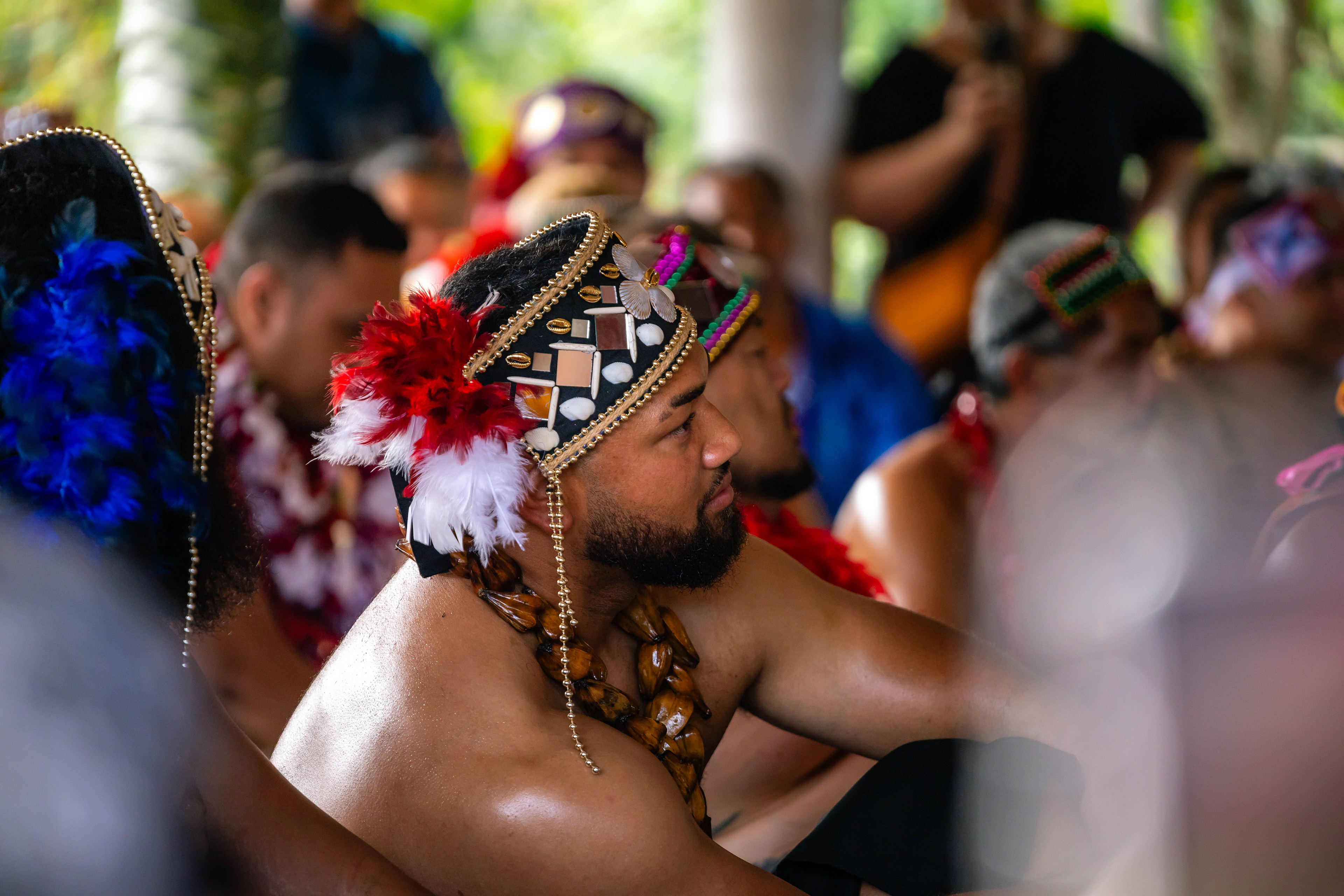 À l'écoute des paroles des chefs - Falealupo, Samoa