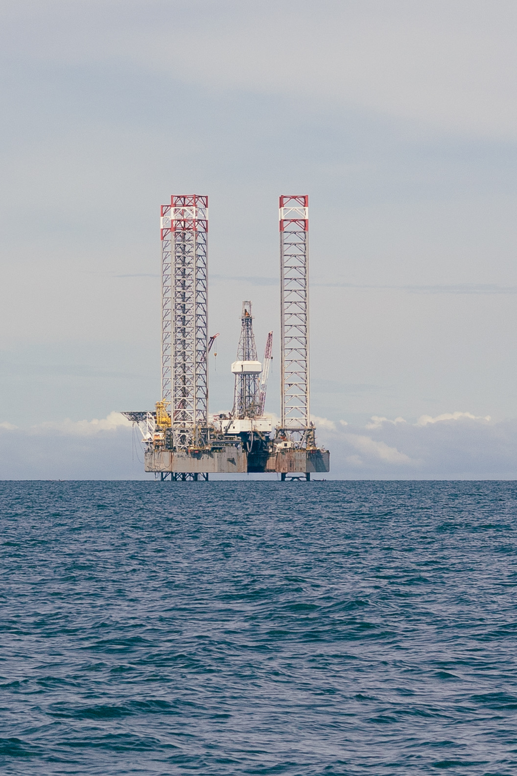 Plateforme pétrolière du Brunei - Mer de Chine, Bornéo