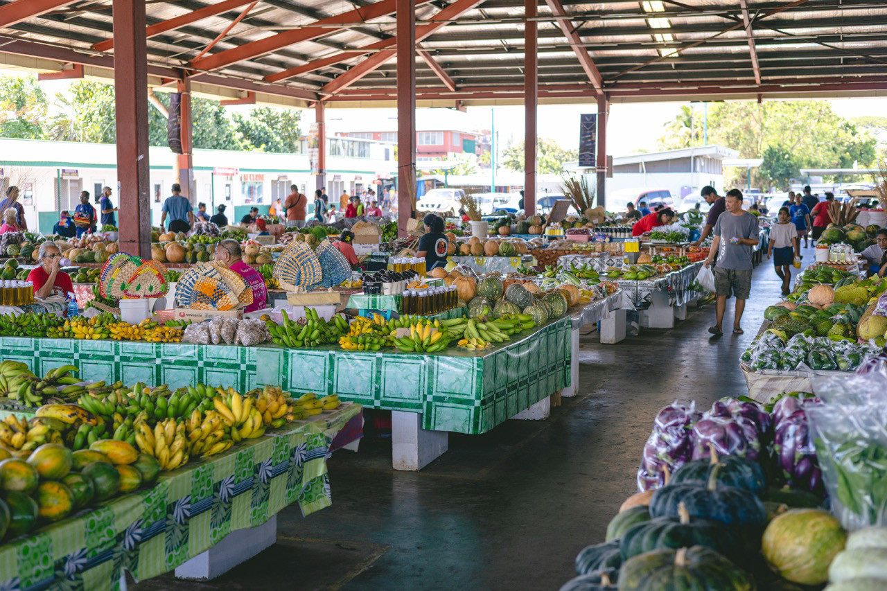 Marché d'Apia - Upolu, Samoa