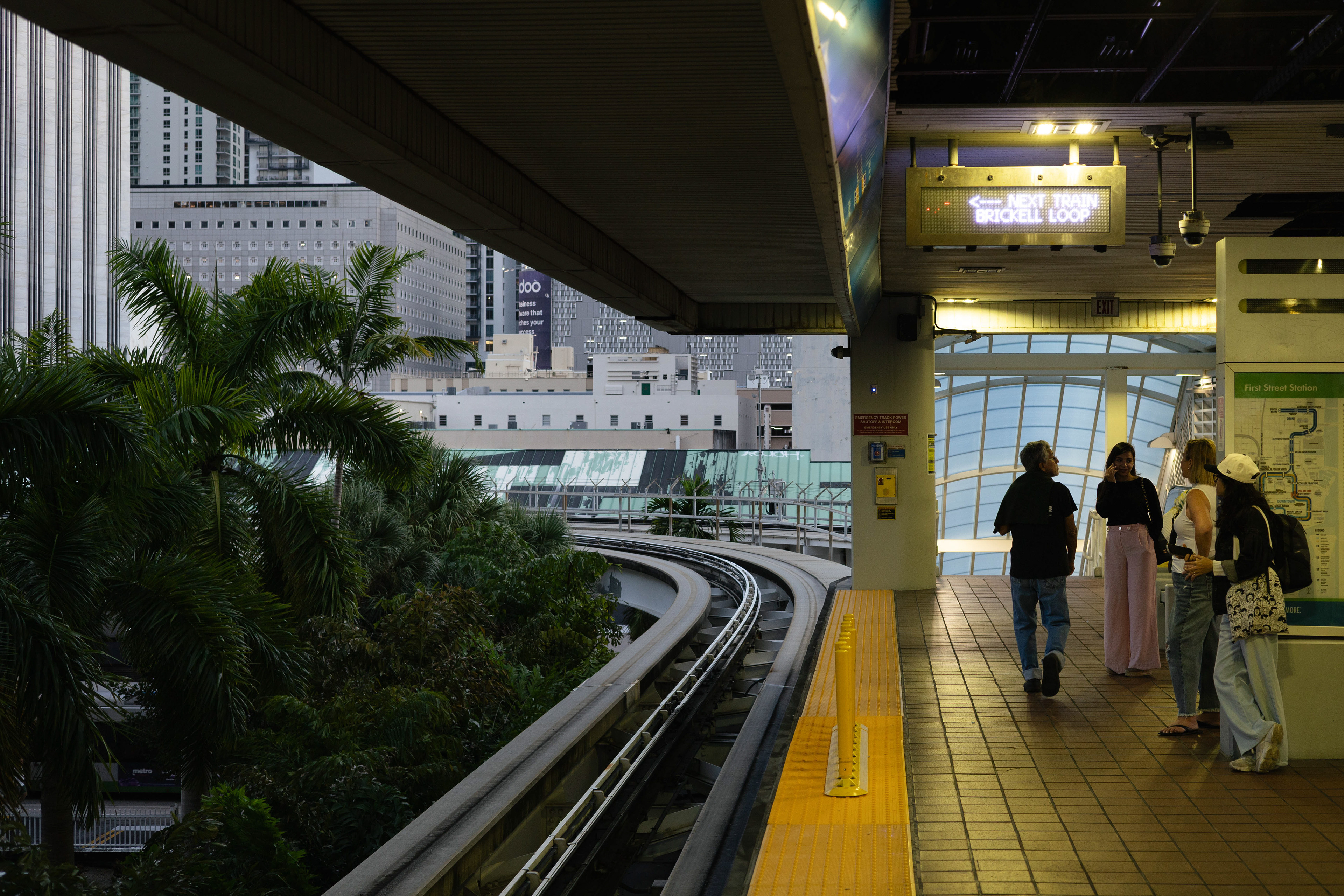 Métro aérien - Miami, Floride, USA