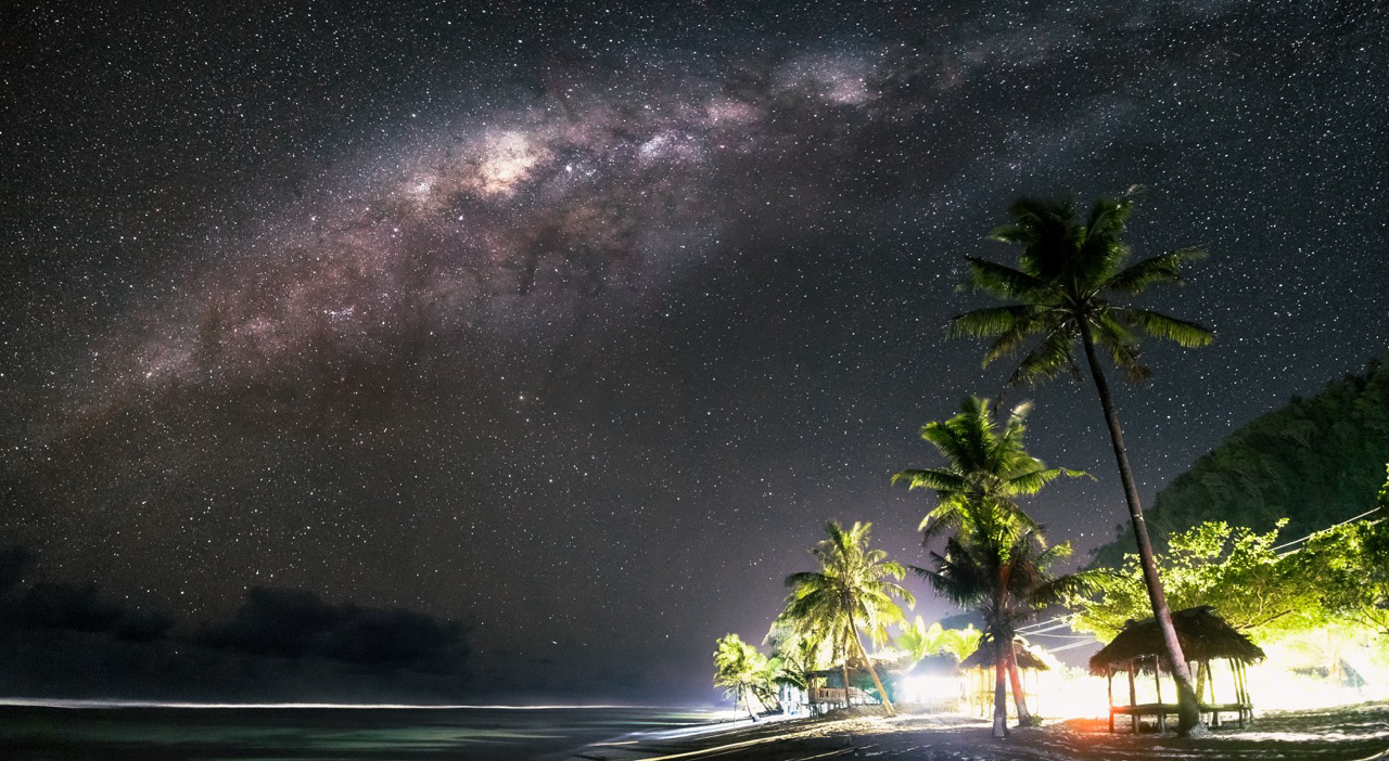 Voie lactée - Upolu, Samoa