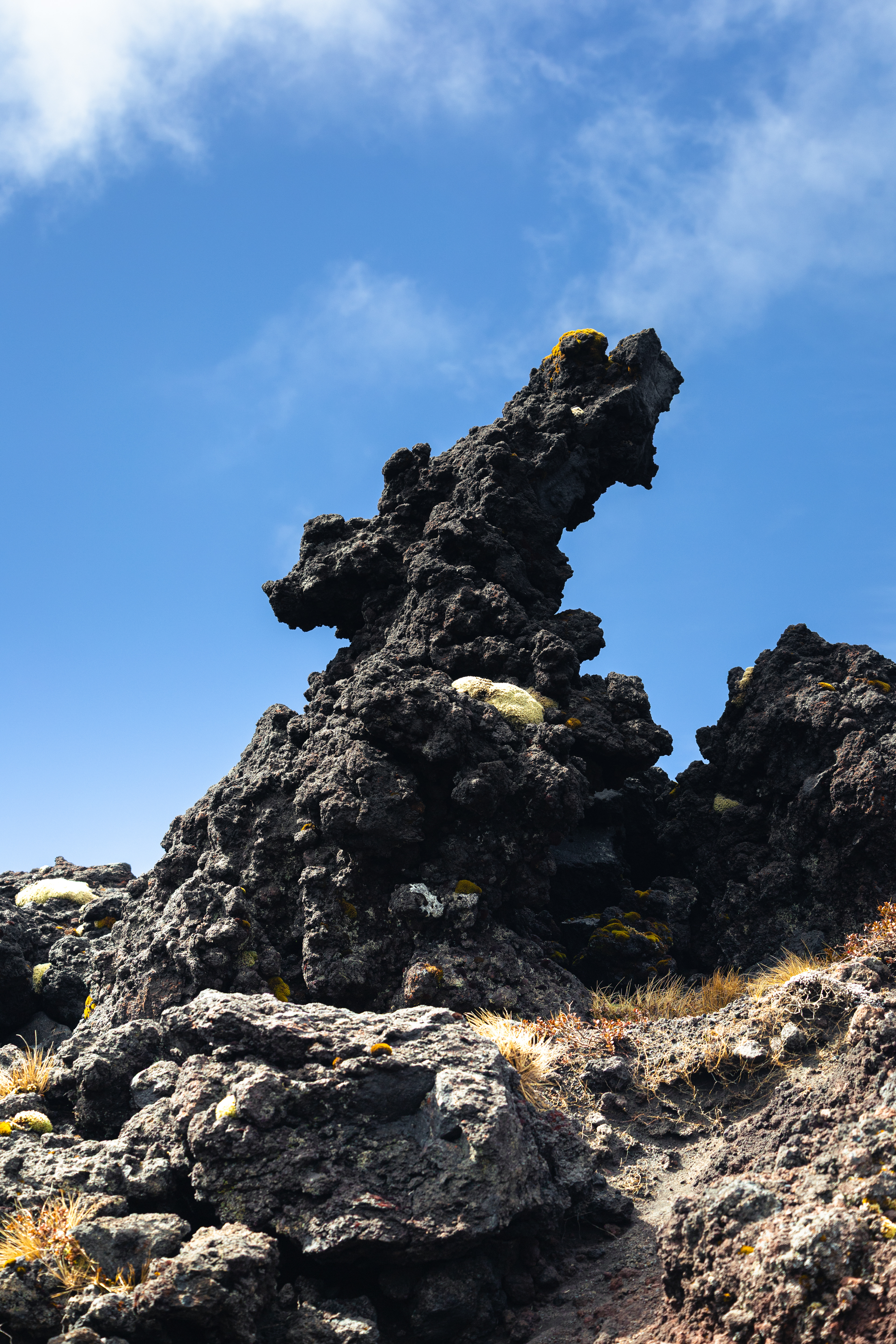 Lave figée  - Tongariro National Park, Nouvelle-Zélande