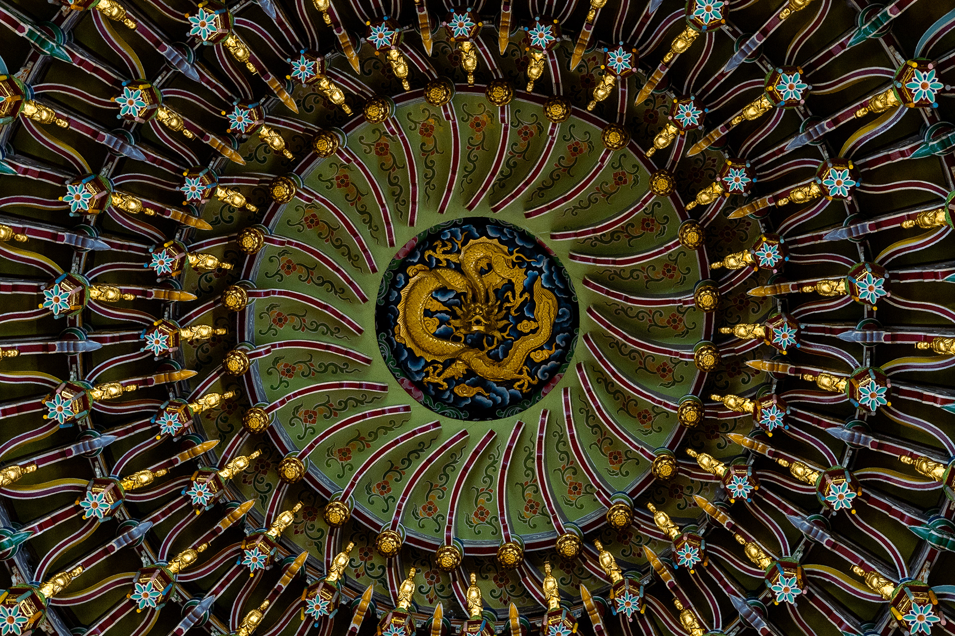 Temple Thean Hou - Kuala Lumpur, Malaisie