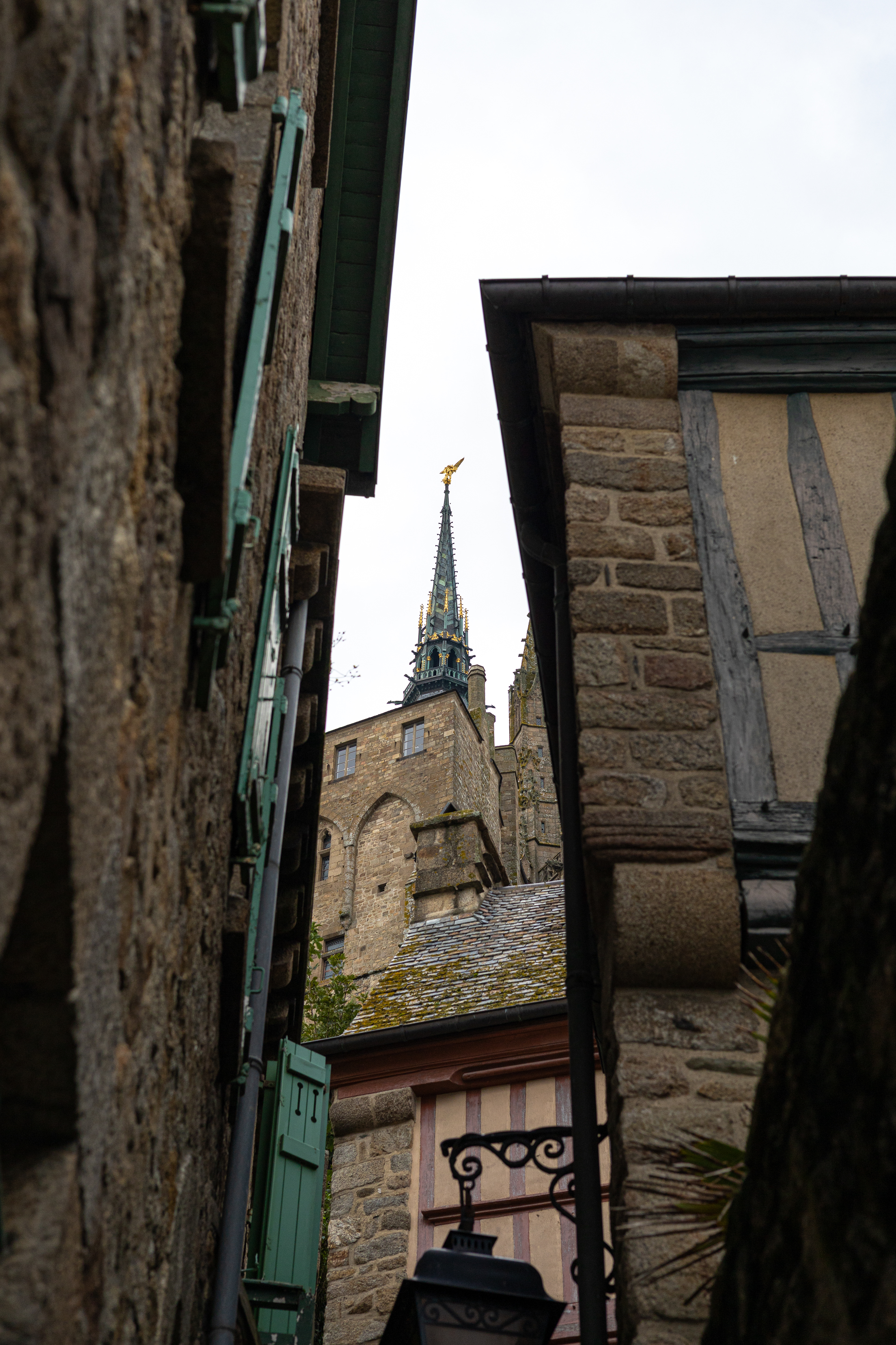 Village du Mont-Saint-Michel - Manche, France