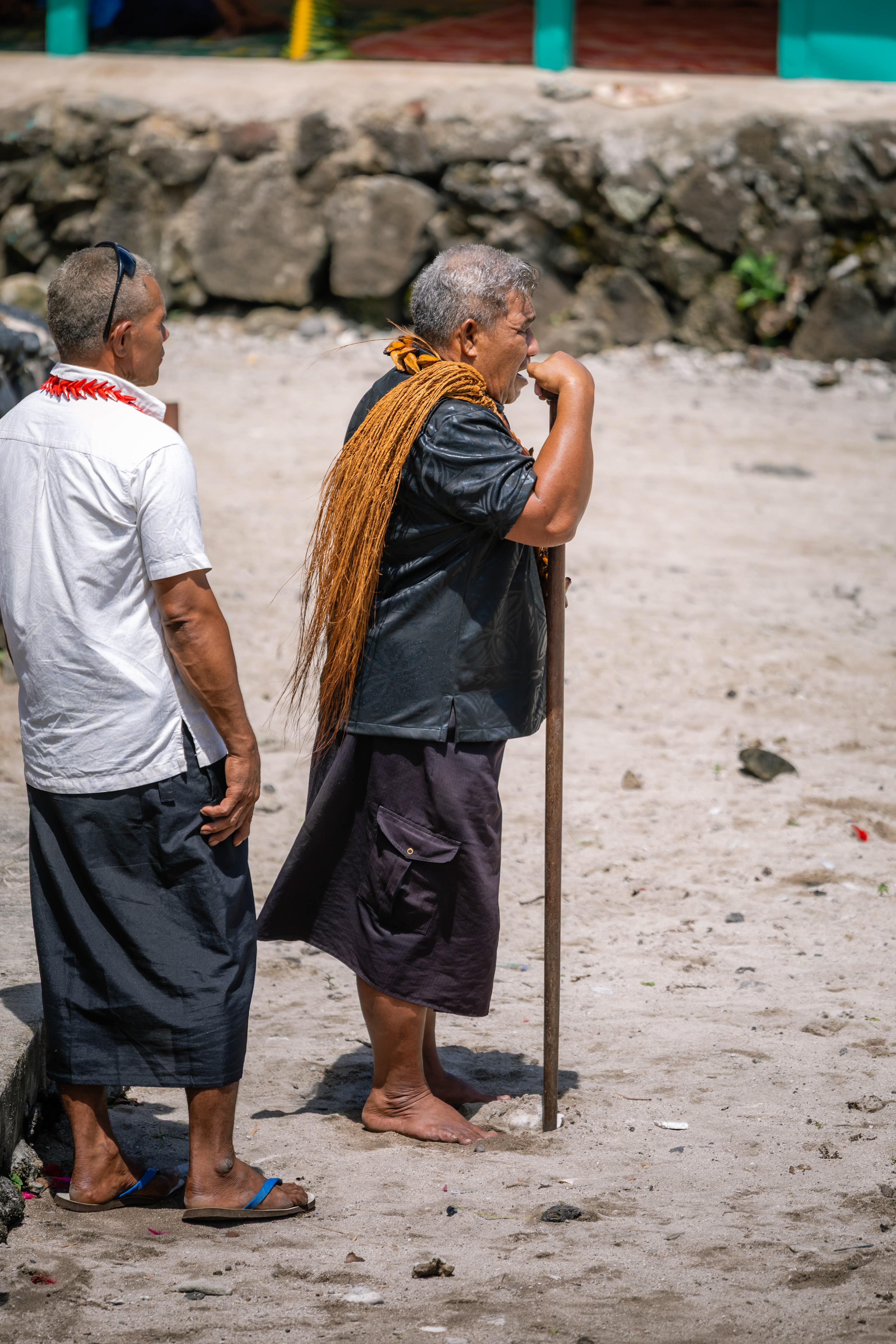 Chef de la famille - Falealupo, Samoa