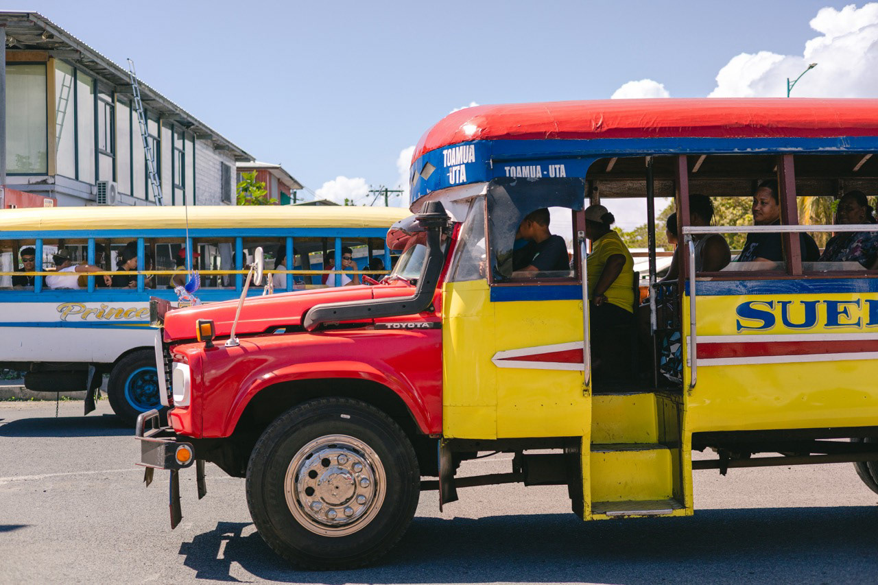 Bus local - Upolu, Samoa