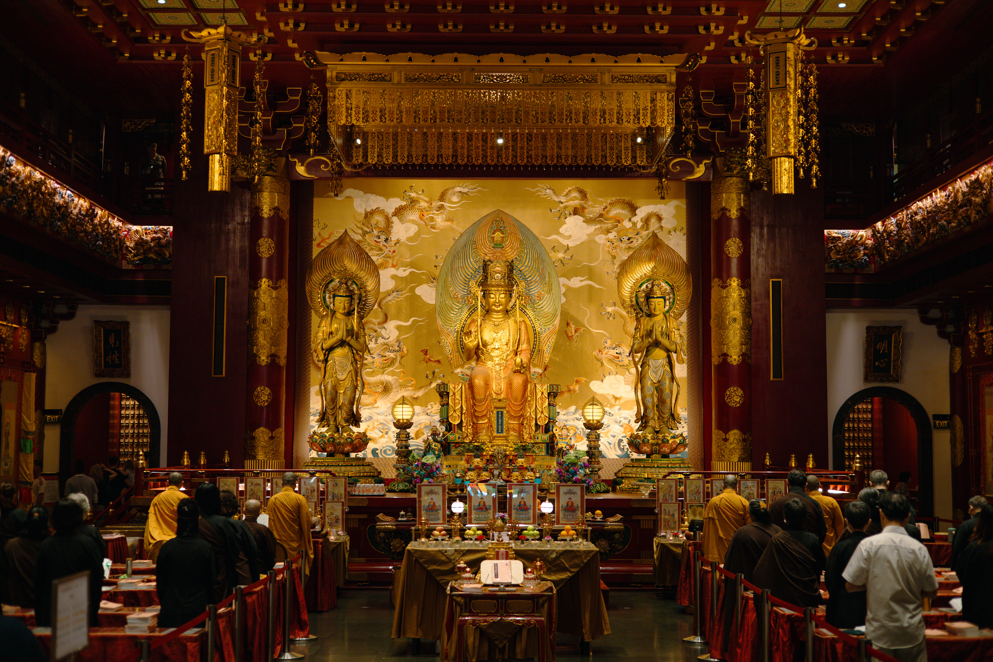 Temple de la dent de Bouddha - Singapour