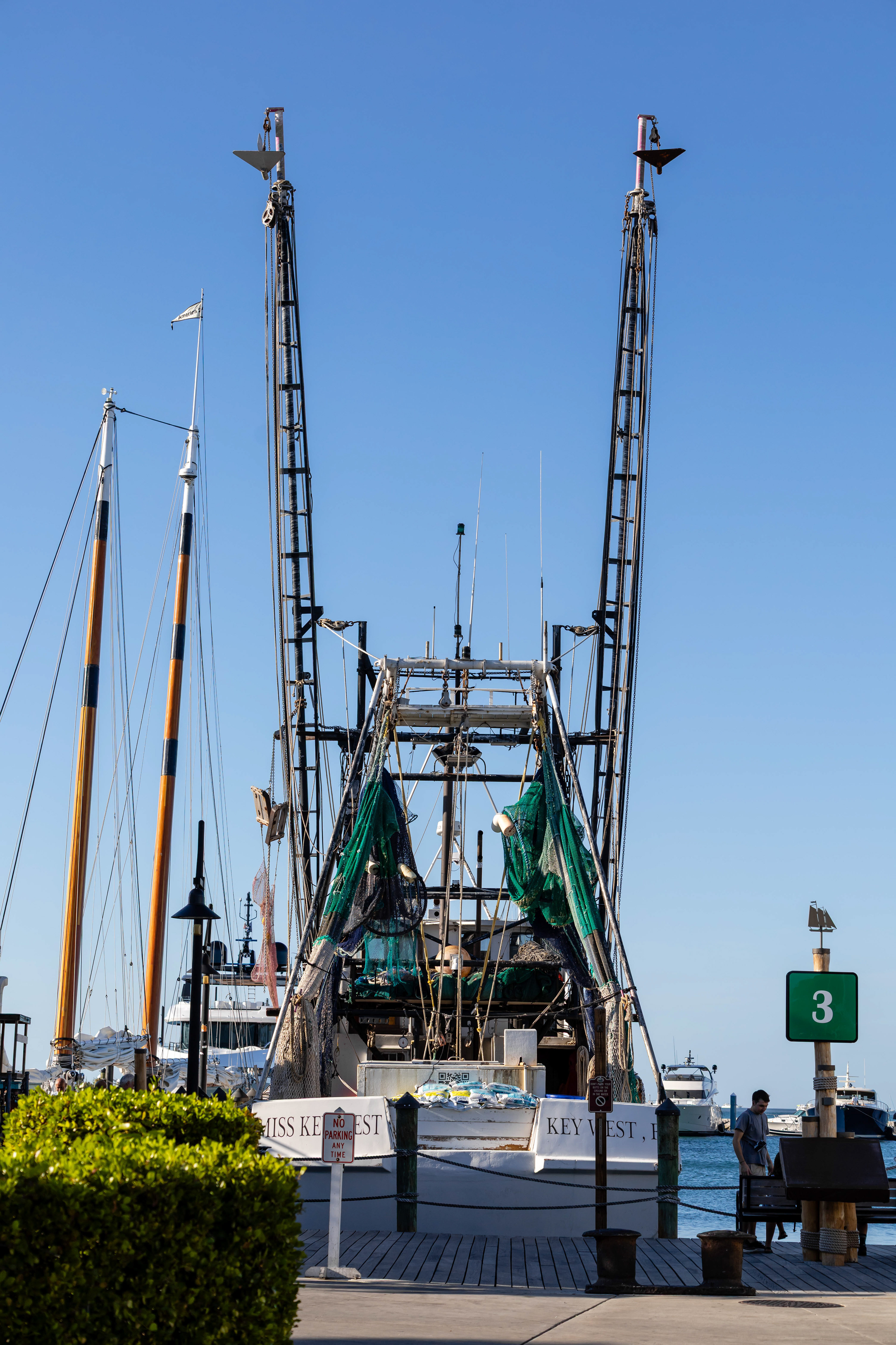 Bateau de pêche - Key West, Floride, USA
