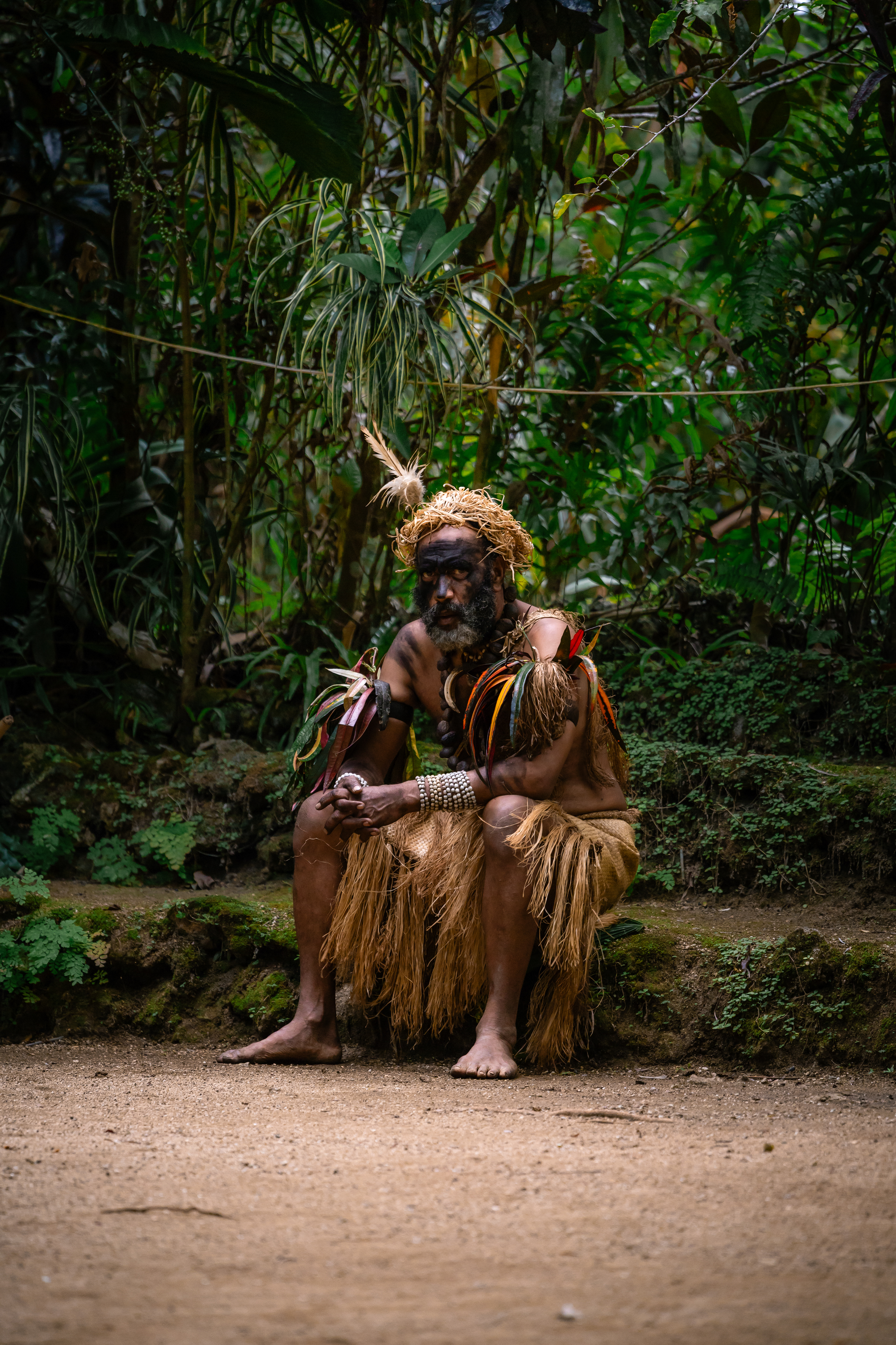 Tribu locale - Île d'Éfaté, Vanuatu