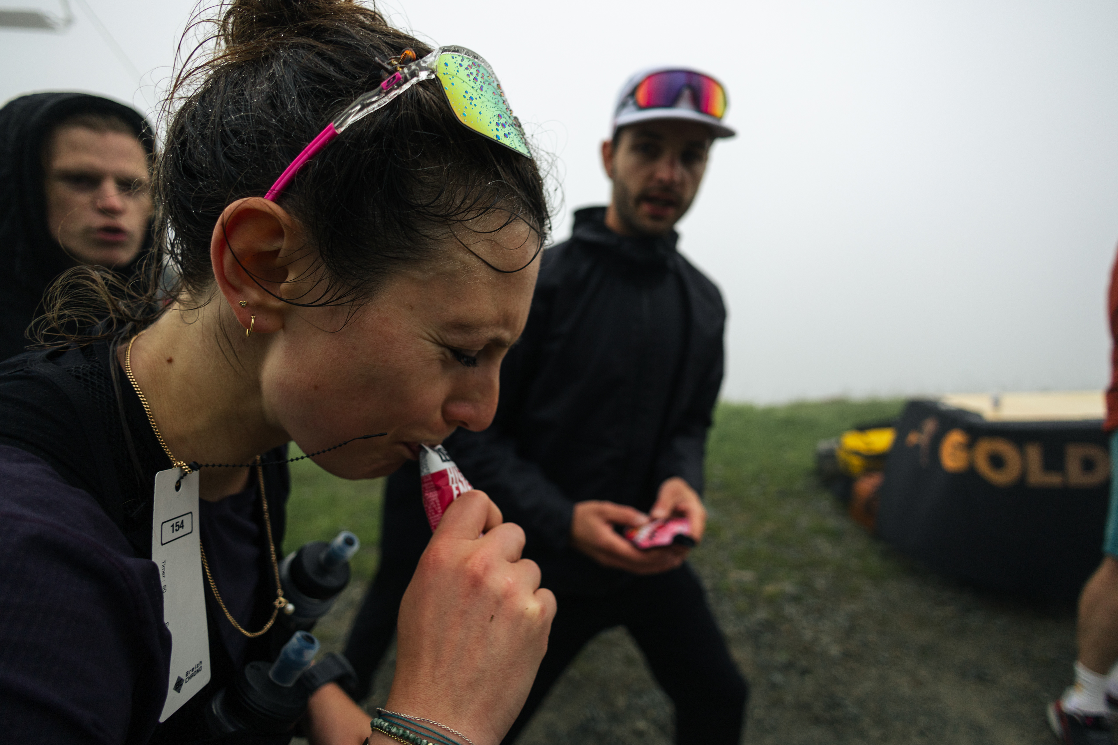 Célia Gigout au ravitaillement - MMB 2024